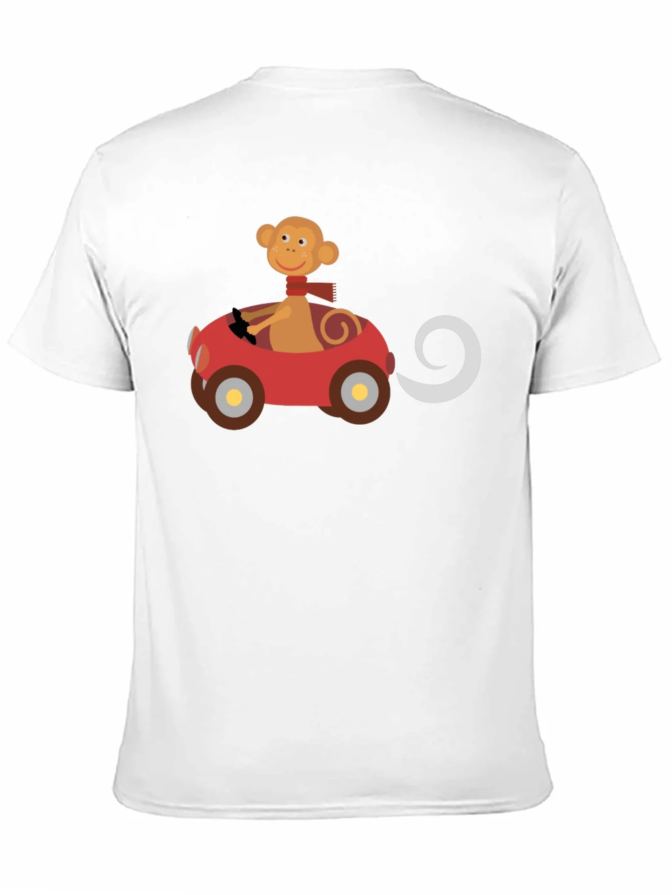 Camiseta Negra con Mono Conductor