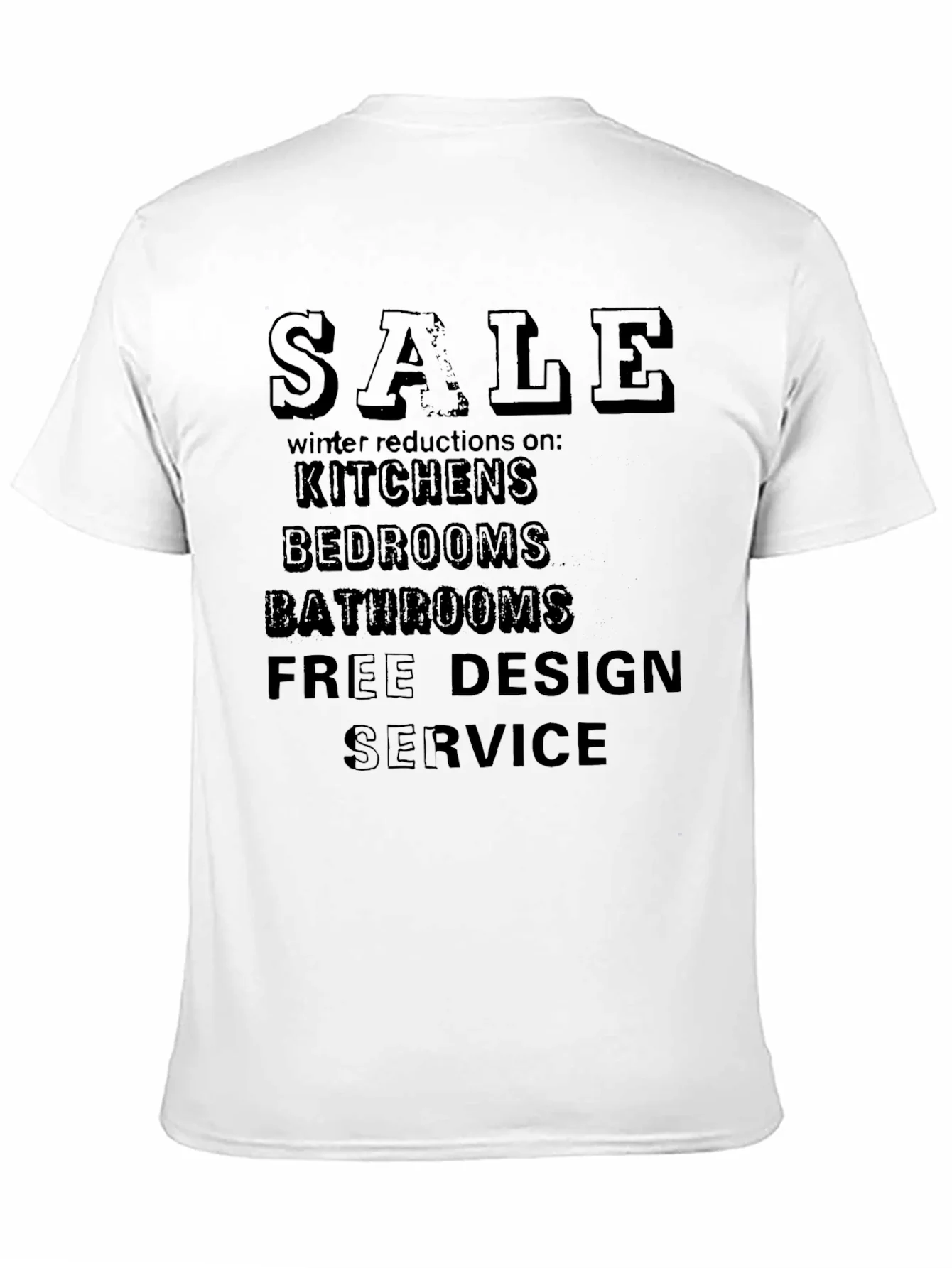 Camiseta Negra de Invierno con Dise?o de Oferta