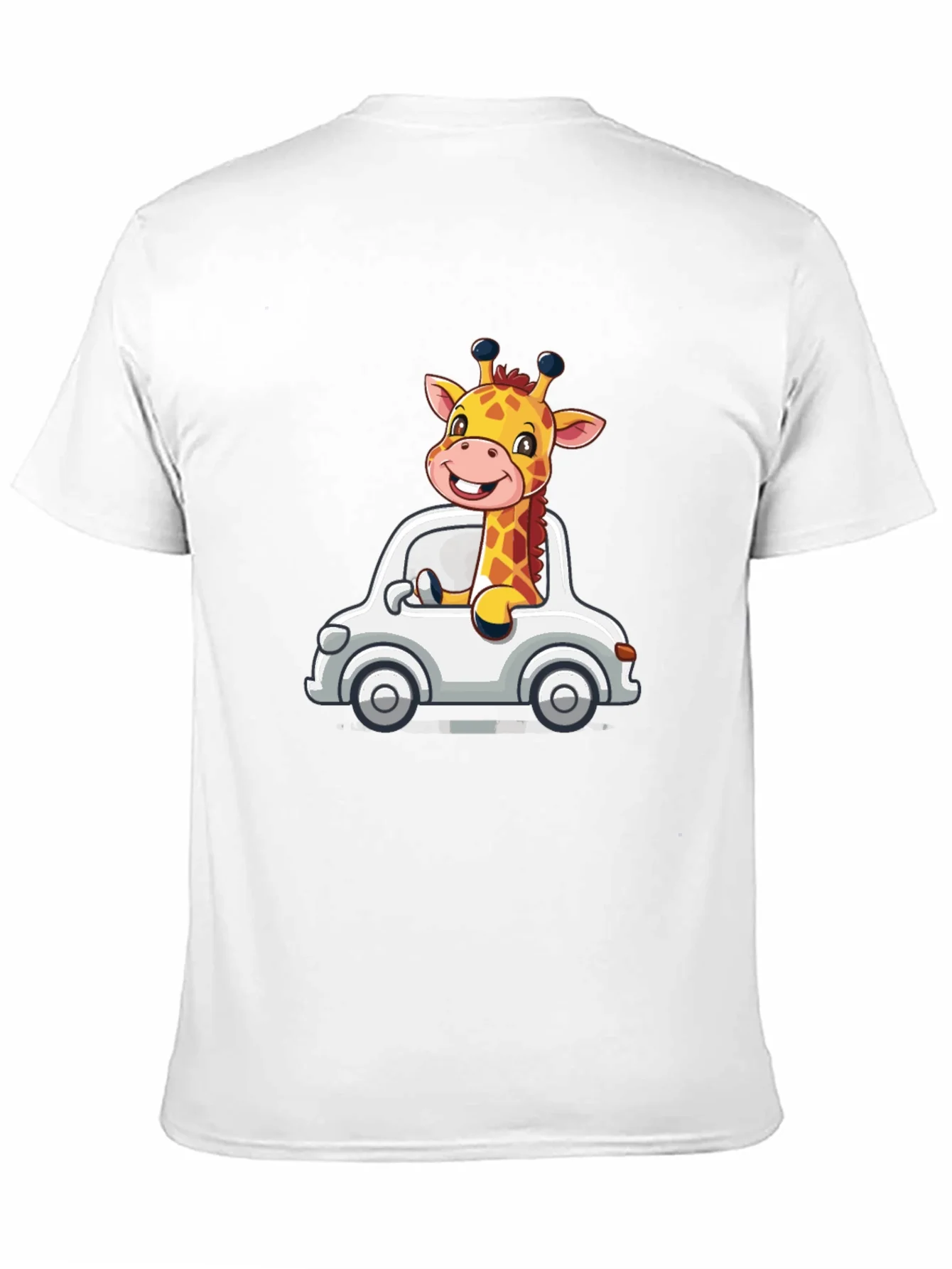 Rebbecca Giraffe Car Graphic T-Shirt