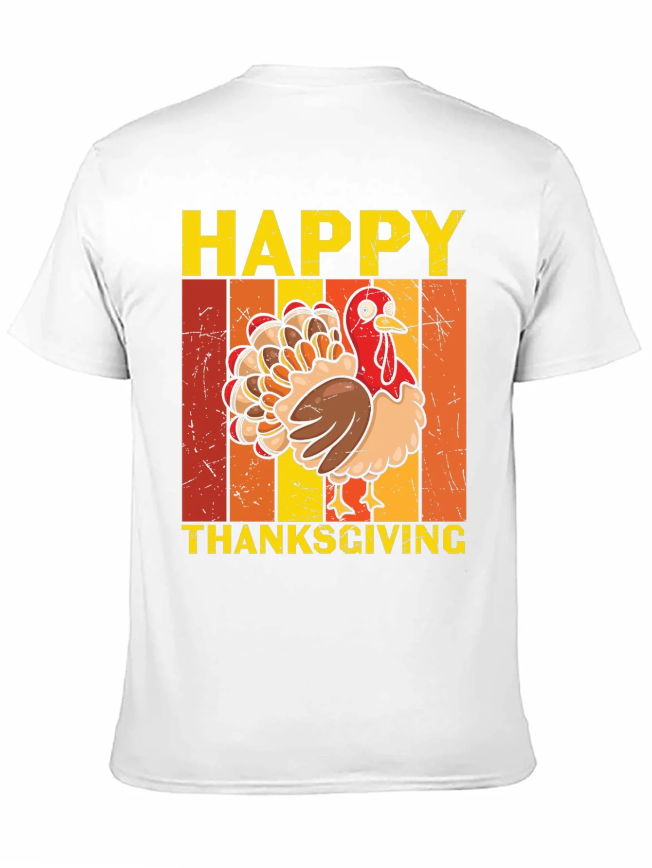 Camiseta de Acci¨®n de Gracias con Pavo Feliz