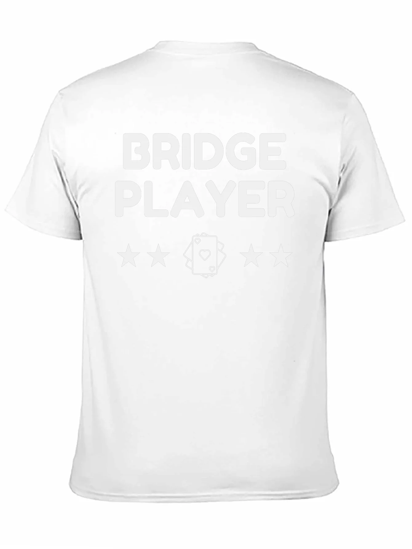Camiseta Negra Bridge Player