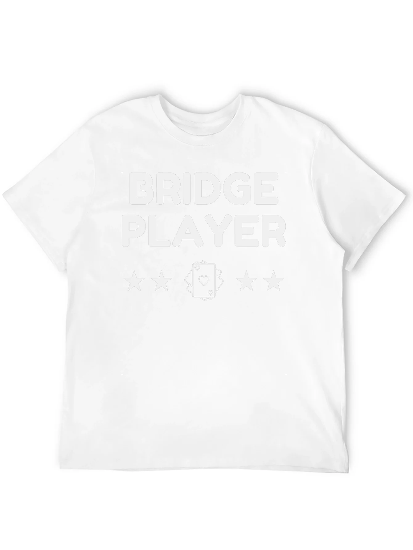 Camiseta Negra Bridge Player