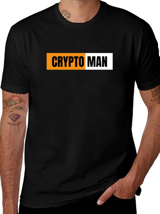 Camiseta Crypto Man - Dise?o Moderno