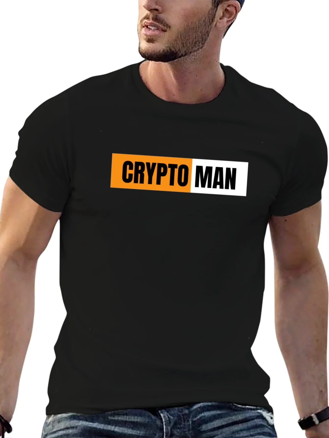 Camiseta Crypto Man - Dise?o Moderno
