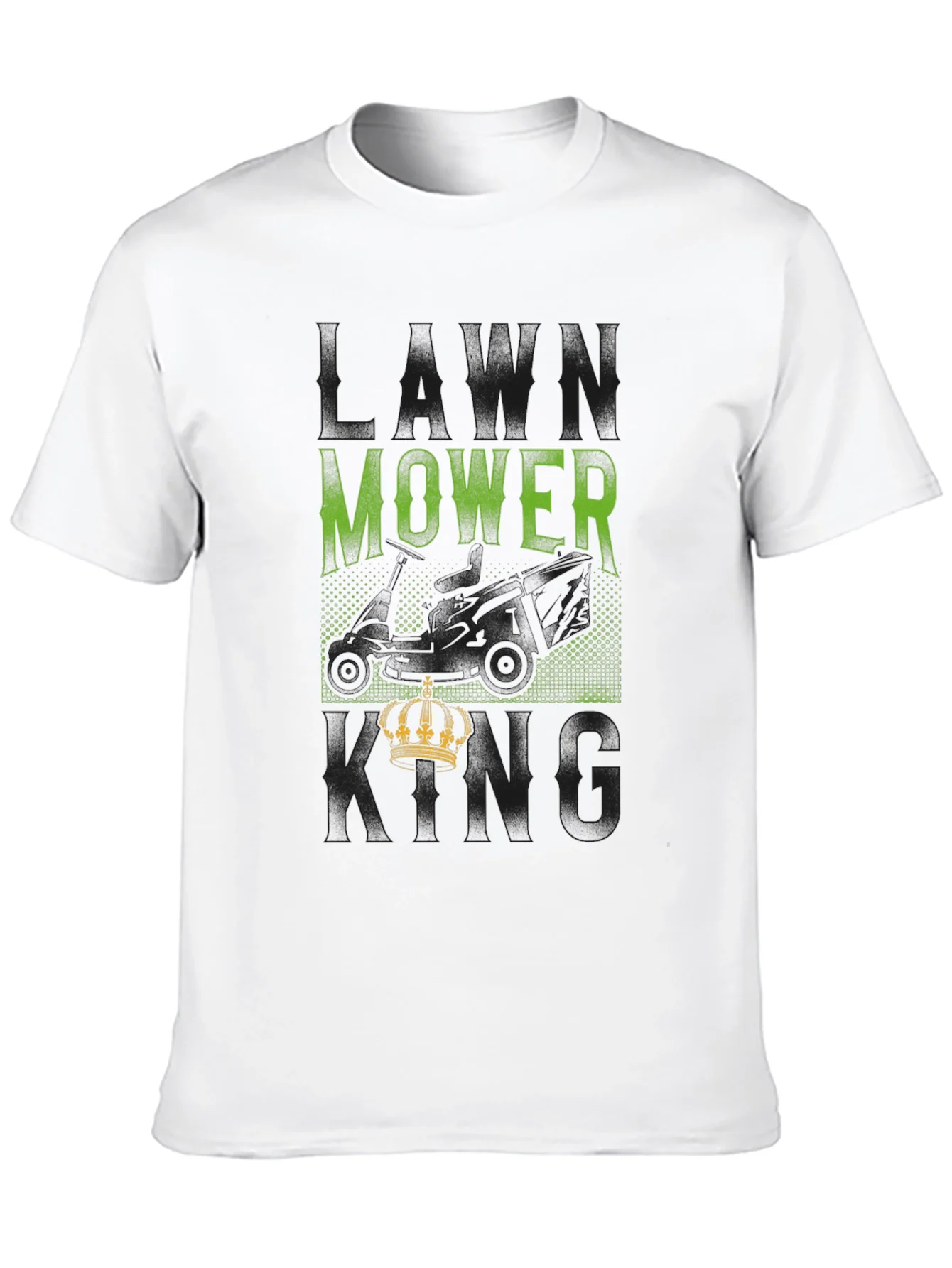 Camiseta Negra Lawn Mower King