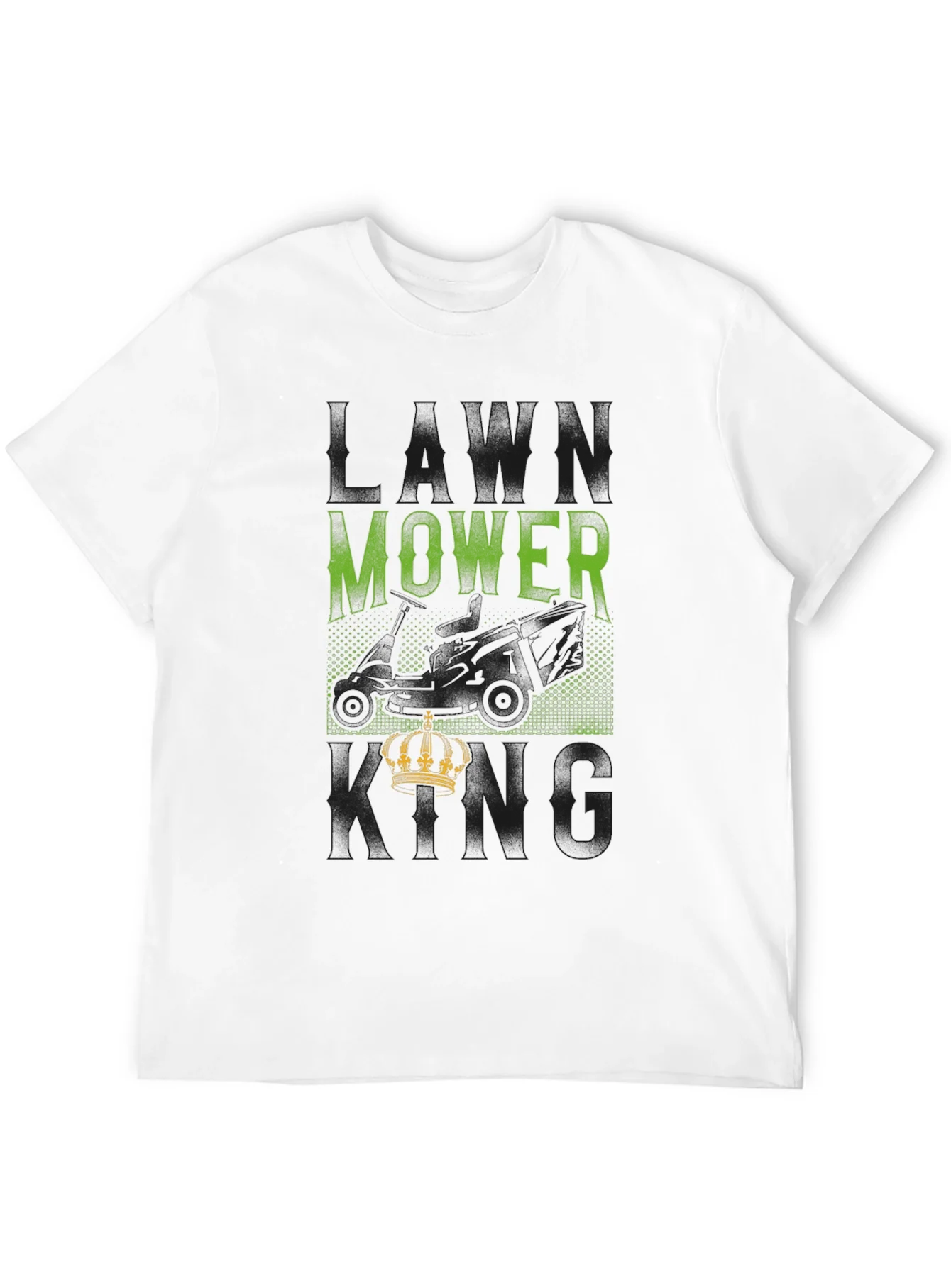 Camiseta Negra Lawn Mower King