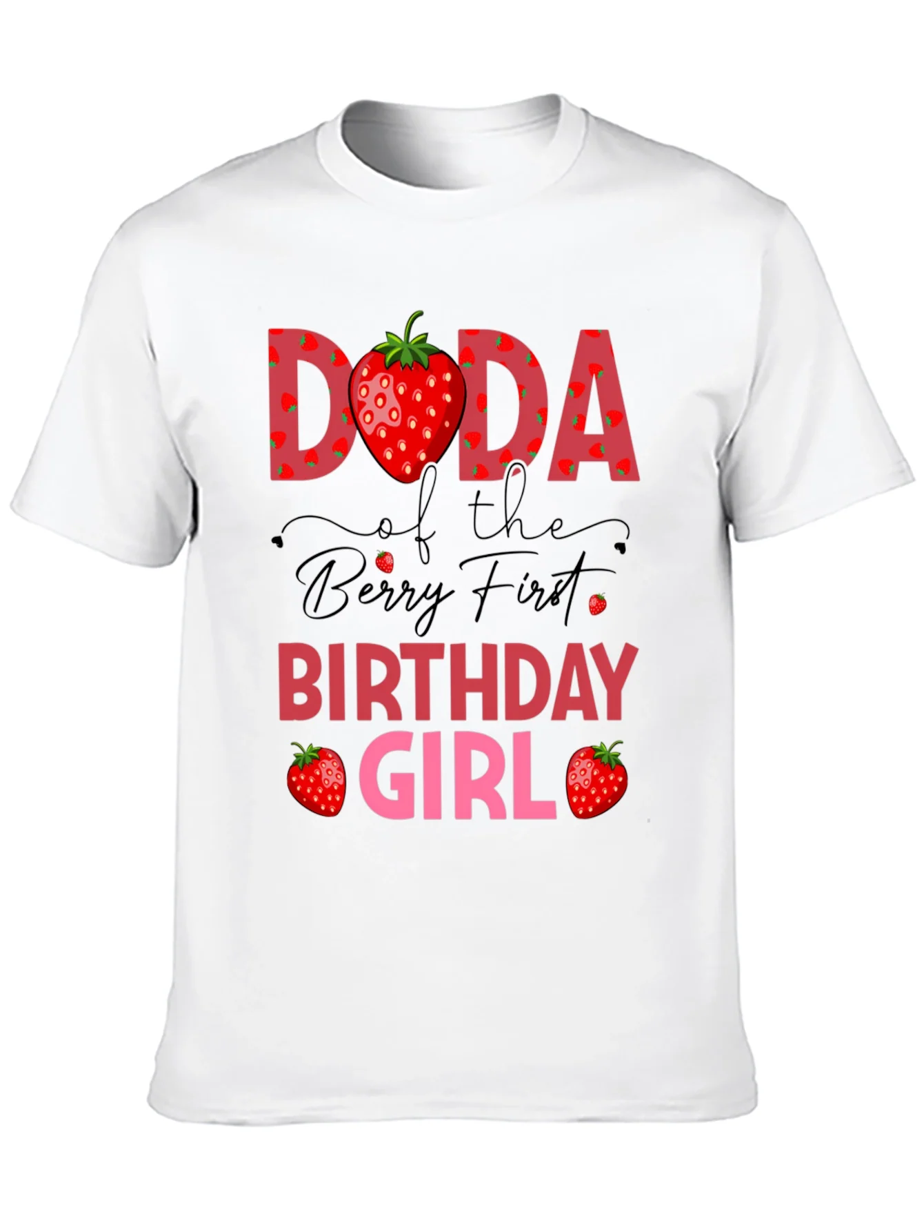 Rebbecca Strawberry Birthday Girl T-Shirt