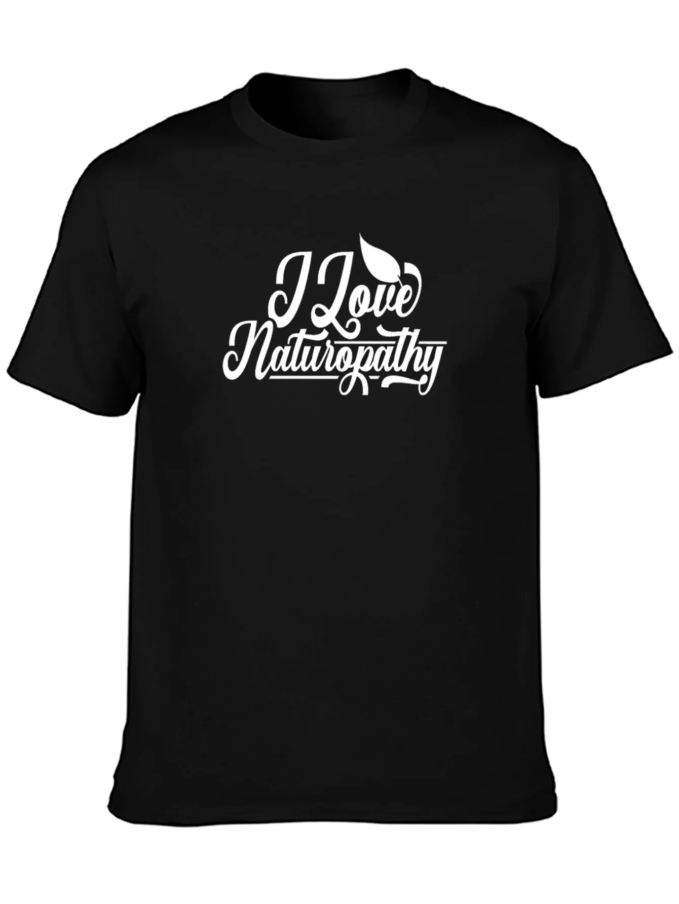 Rebbecca I Love Naturopathy T-Shirt - Black