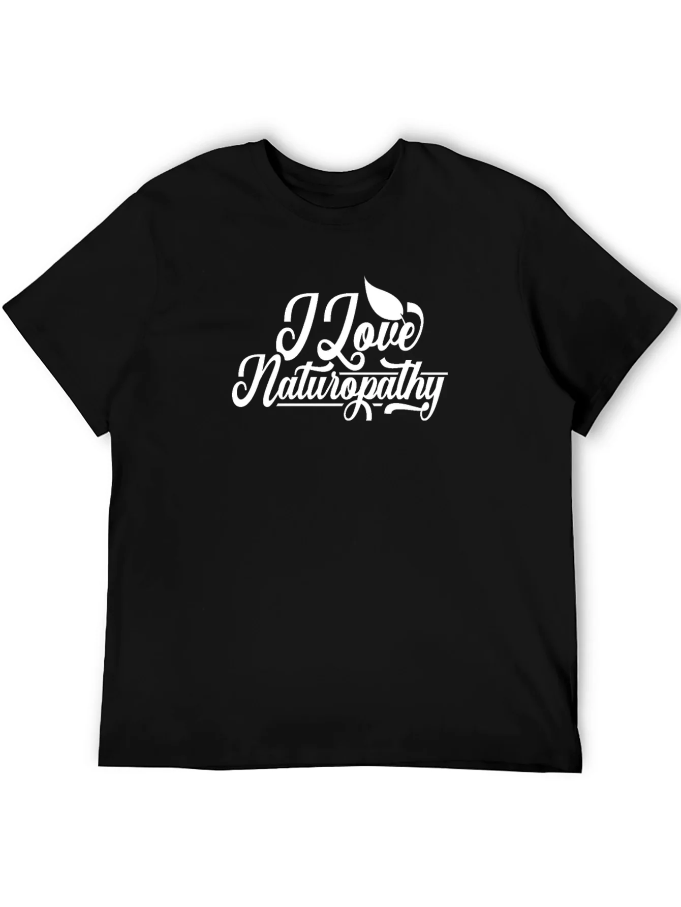 Rebbecca I Love Naturopathy T-Shirt - Black