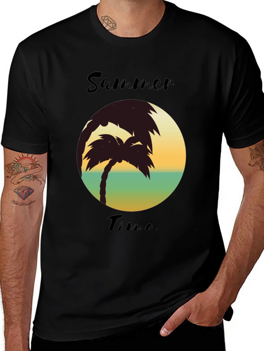 Rebbecca Summer Time Palm Tree T-Shirt