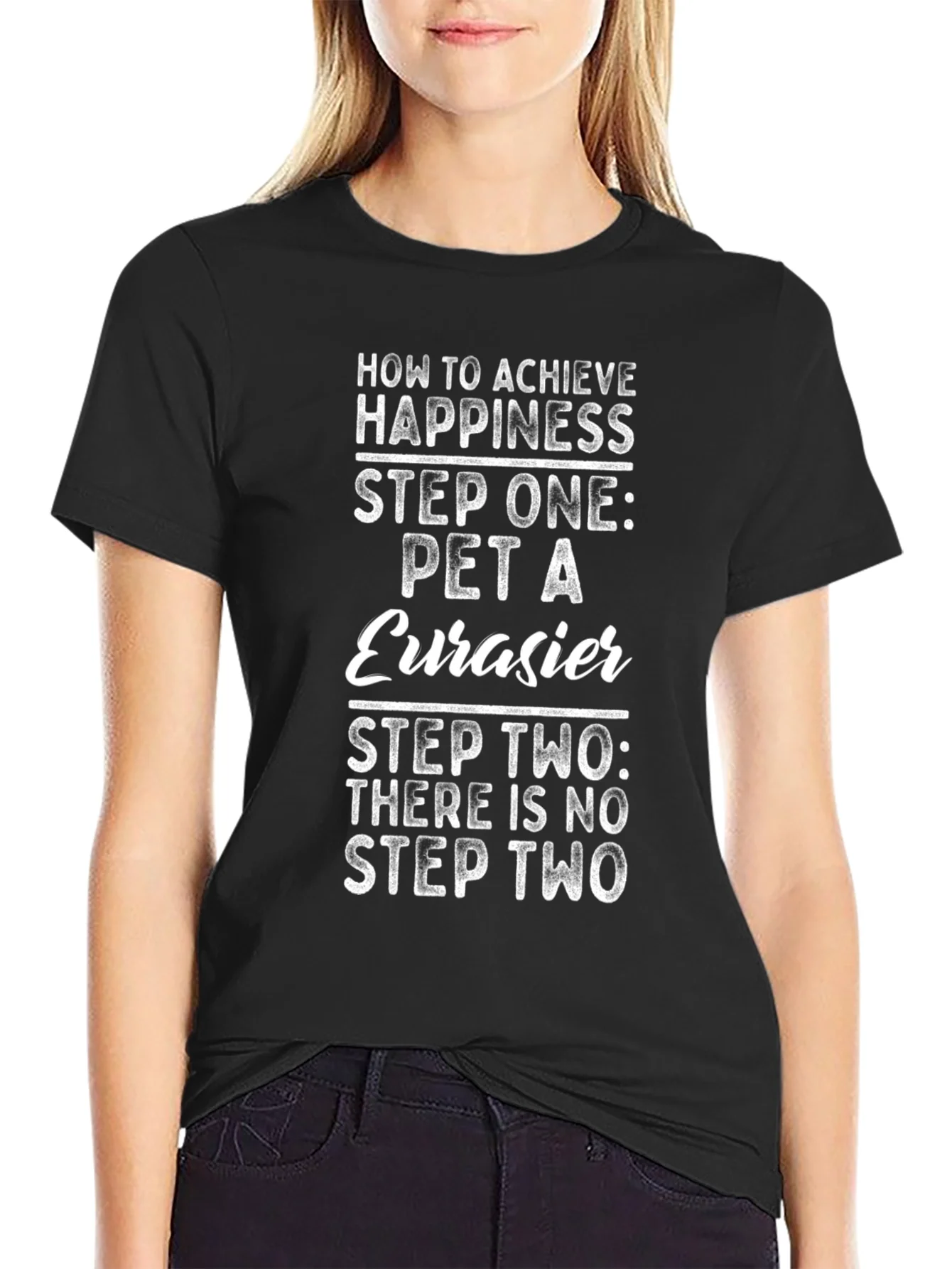 Rebbecca Funny Pet Eurasier Dog T-Shirt