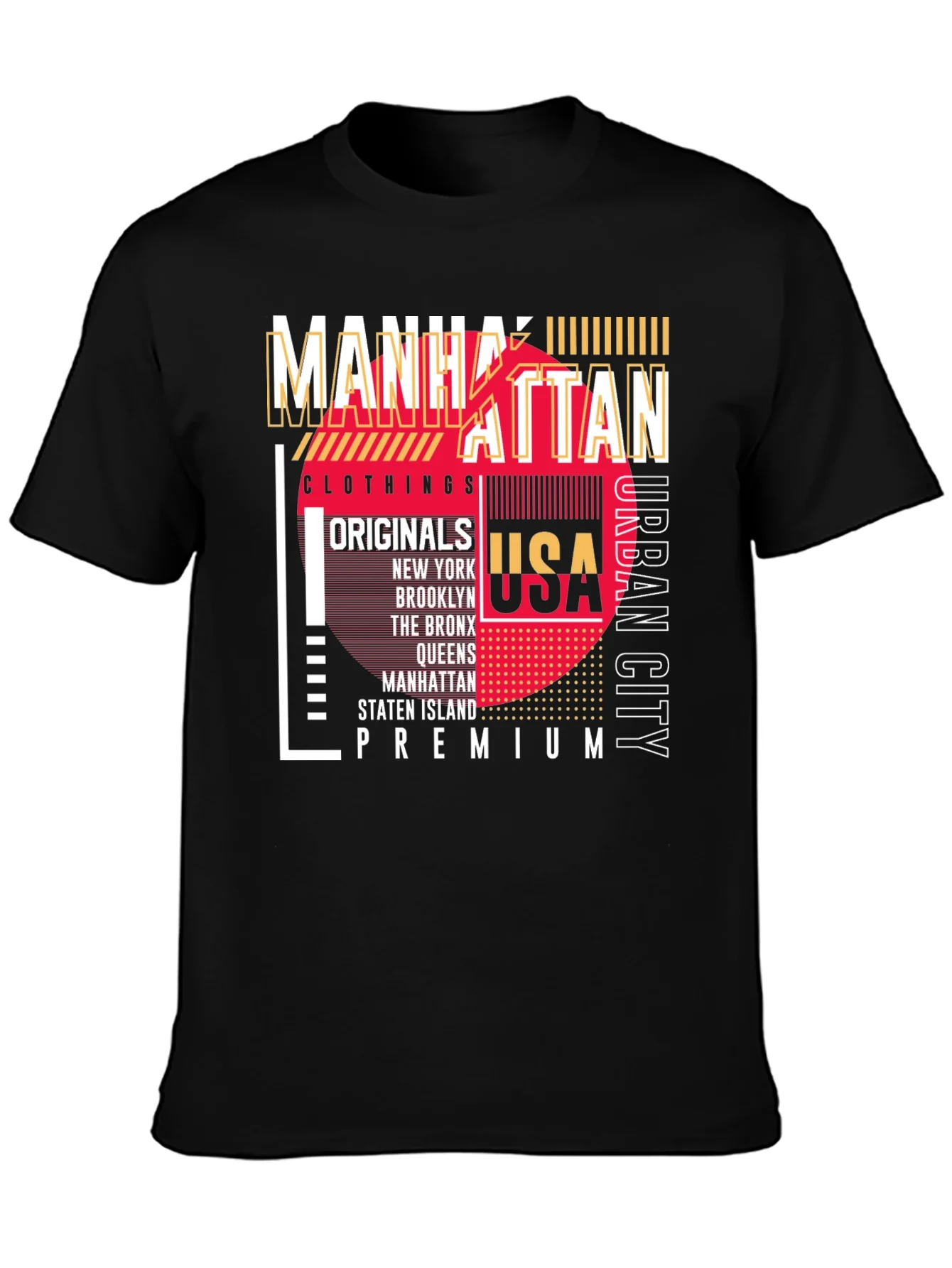Camiseta Urbana Manhattan Premium