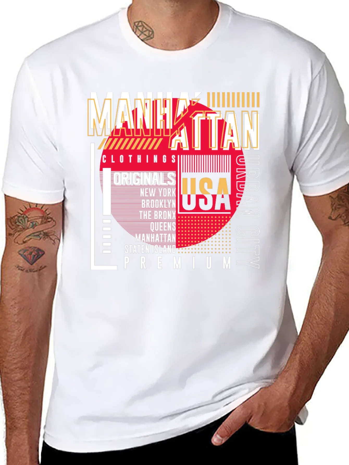Camiseta Urbana Manhattan Premium
