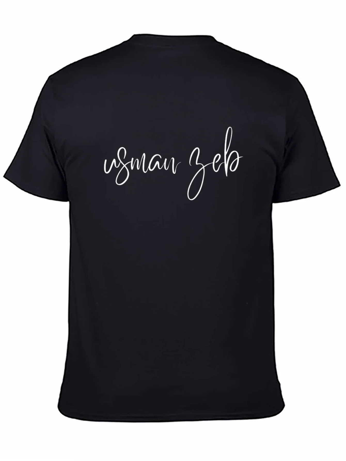 Rebbecca Usman Zeb Custom Black T-Shirt