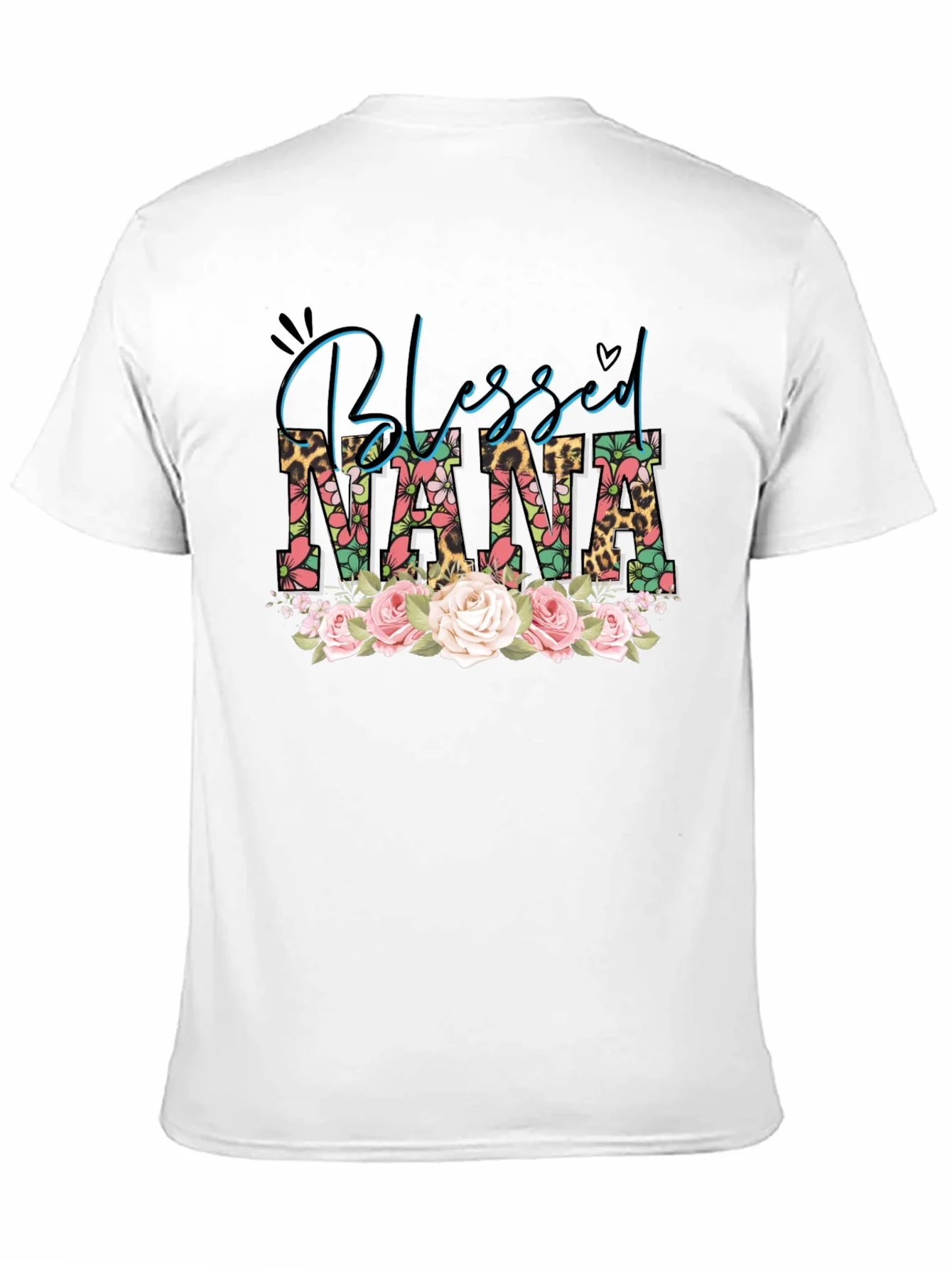 Camiseta Blessed Nana Floral