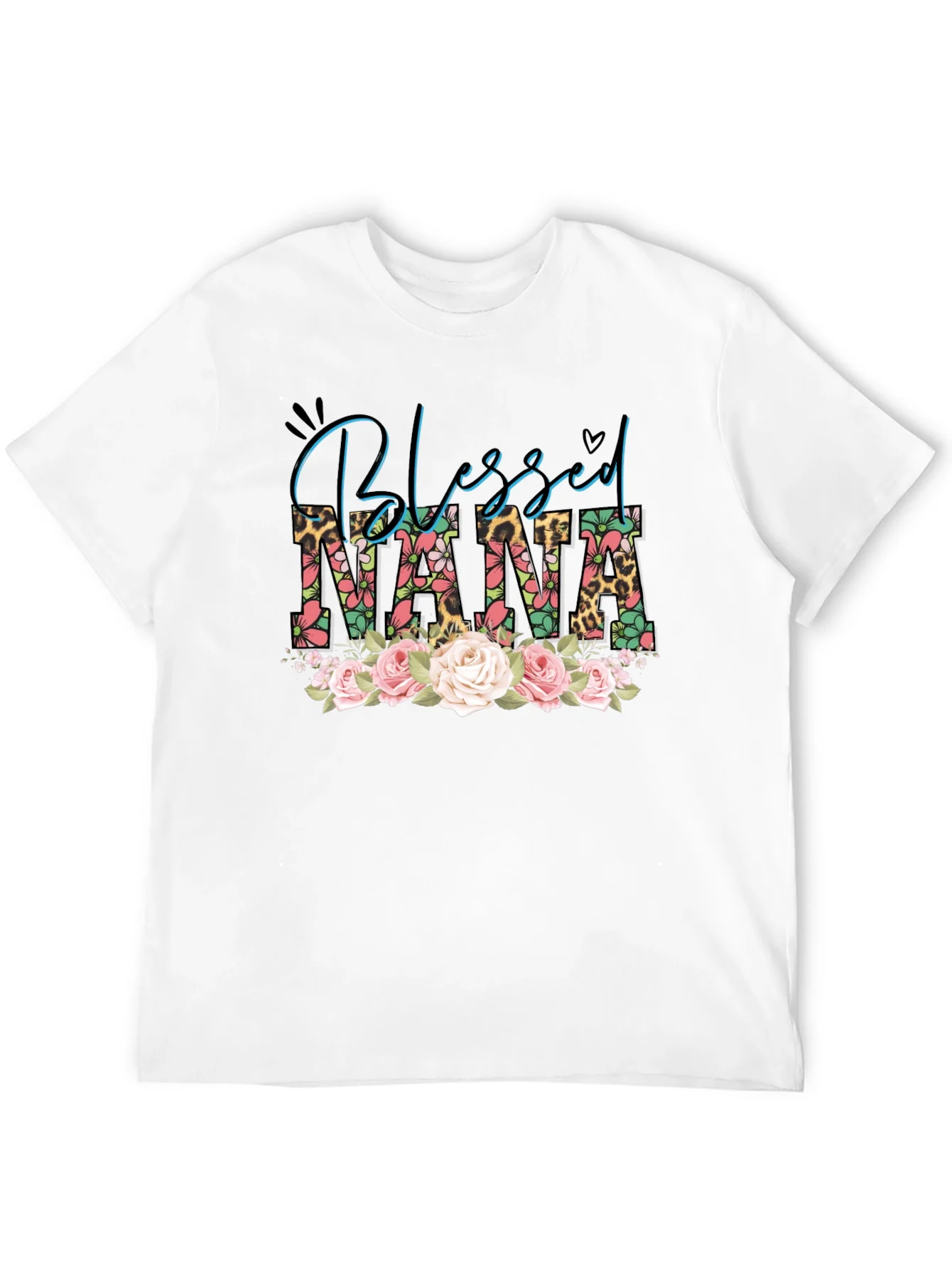 Camiseta Blessed Nana Floral