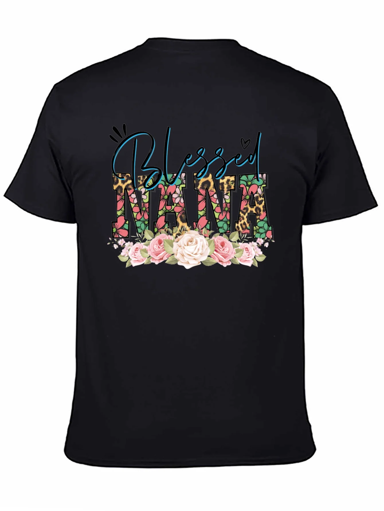 Camiseta Blessed Nana Floral