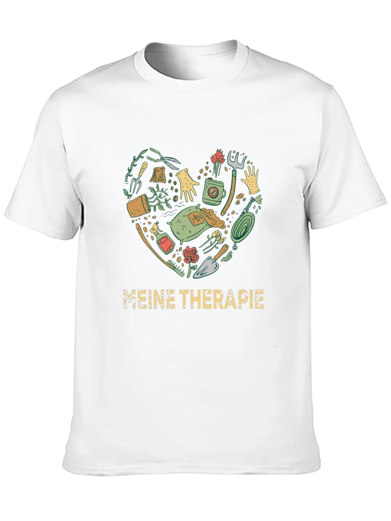 Camiseta Negra Jardiner¨ªa Terapia
