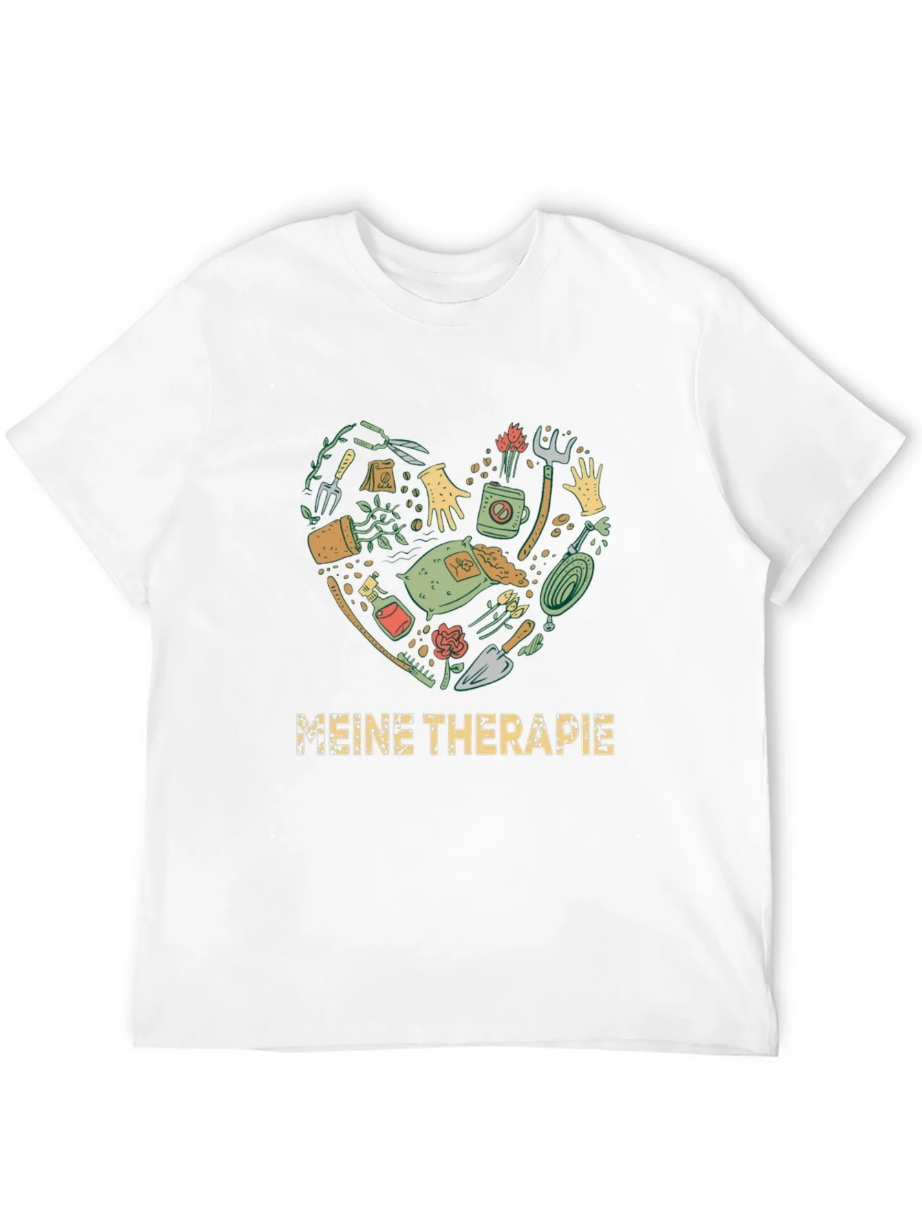 Camiseta Negra Jardiner¨ªa Terapia