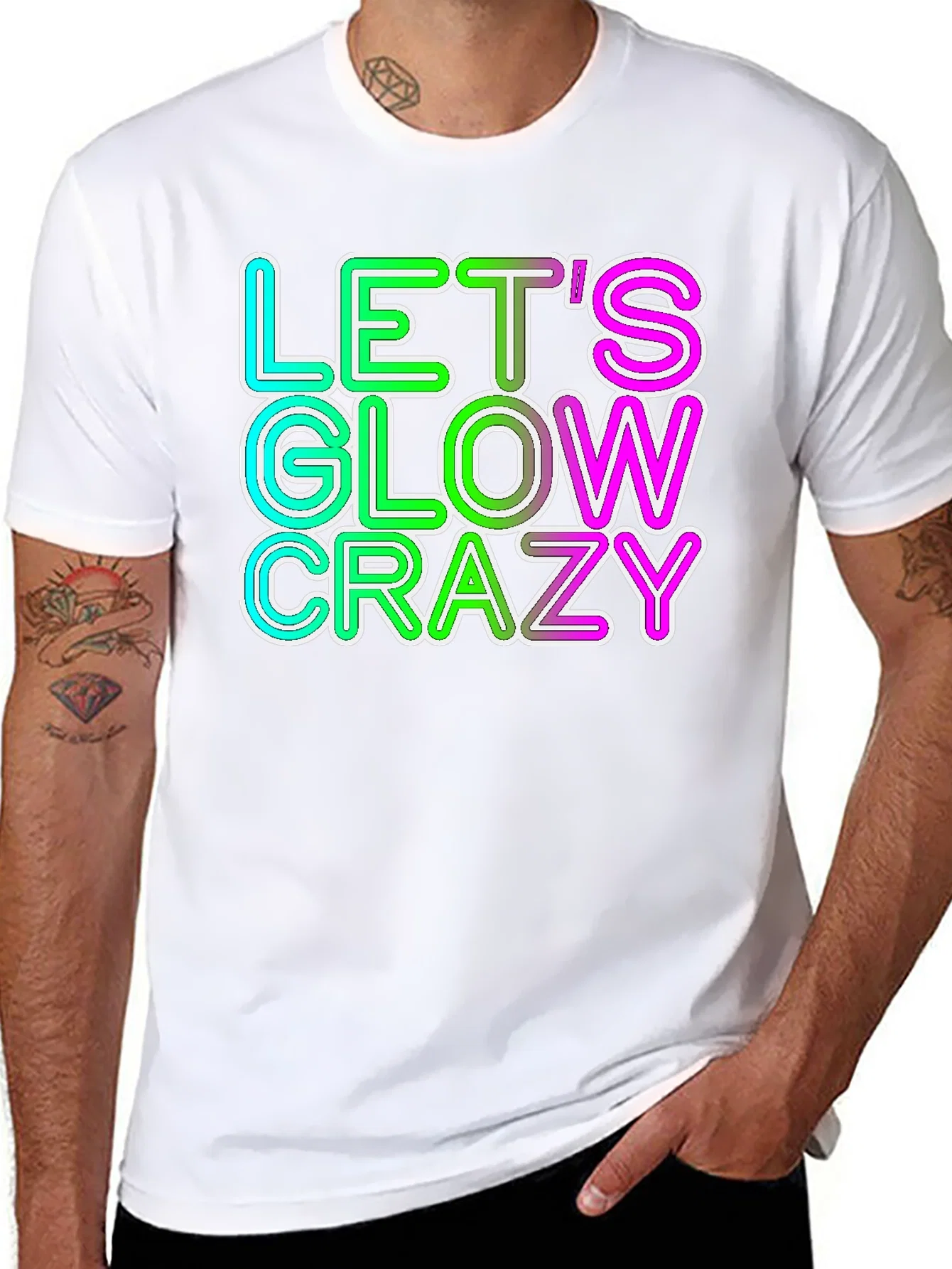 Rebbecca Lets Glow Crazy T-Shirt