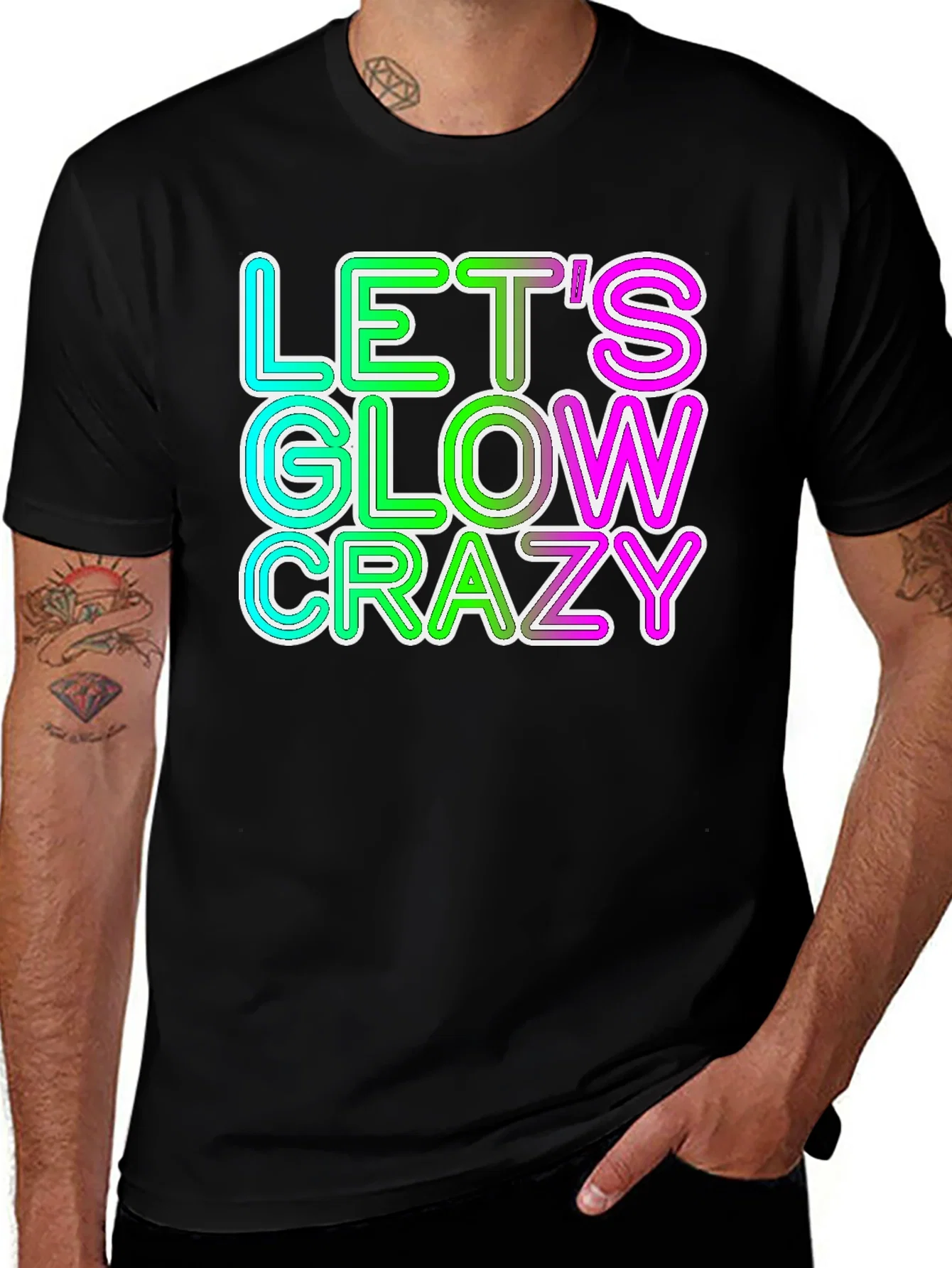 Rebbecca Lets Glow Crazy T-Shirt