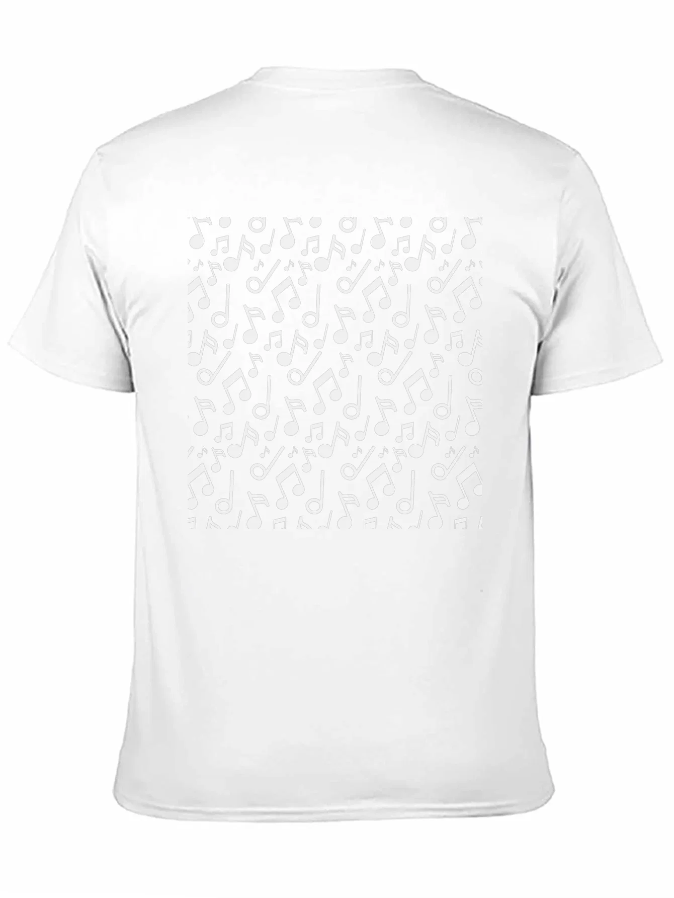 Rebbecca Musical Notes Print Mens T-Shirt
