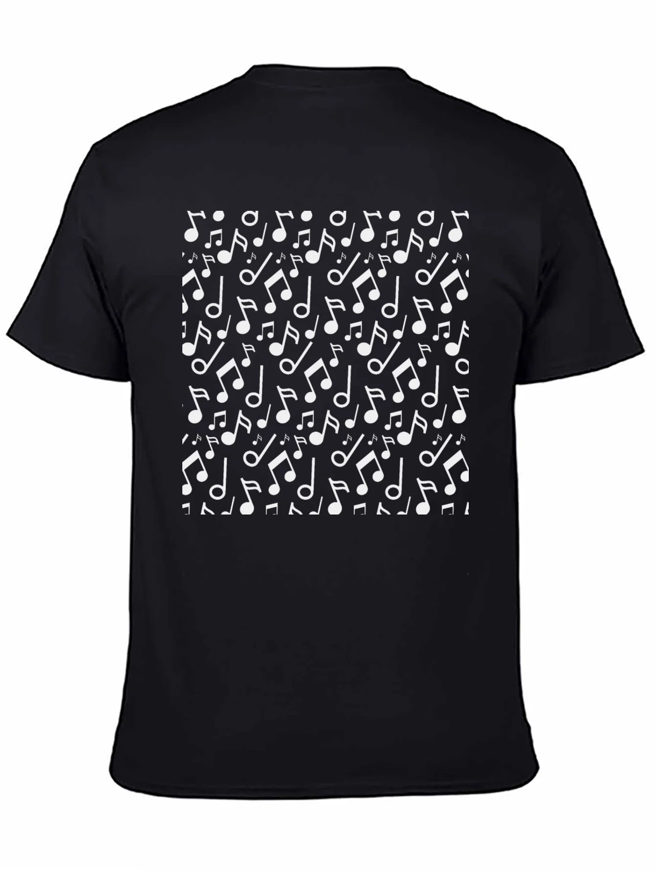 Rebbecca Musical Notes Print Mens T-Shirt