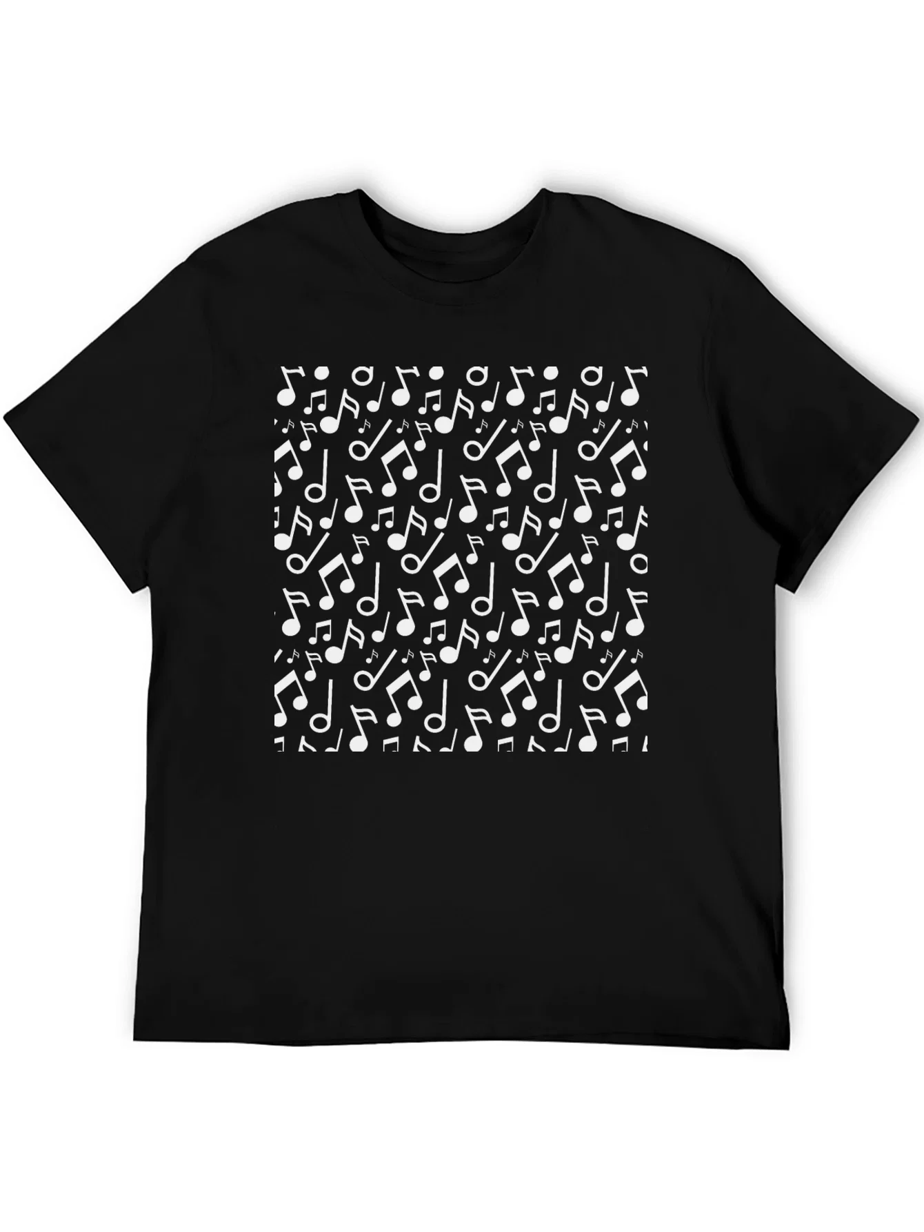 Rebbecca Musical Notes Print Mens T-Shirt