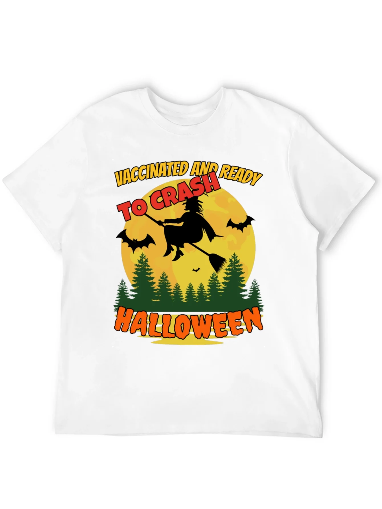 Rebbecca Vaccinated and Ready To Crash Halloween T-Shirt