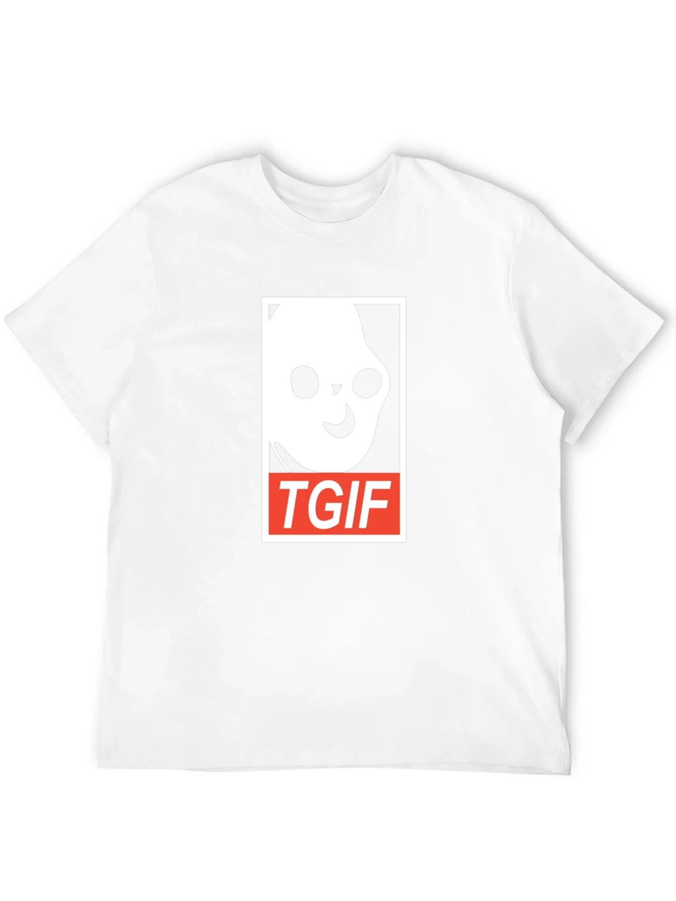 Rebbecca TGIF Ghost Graphic Tee - Soft Cotton Blend