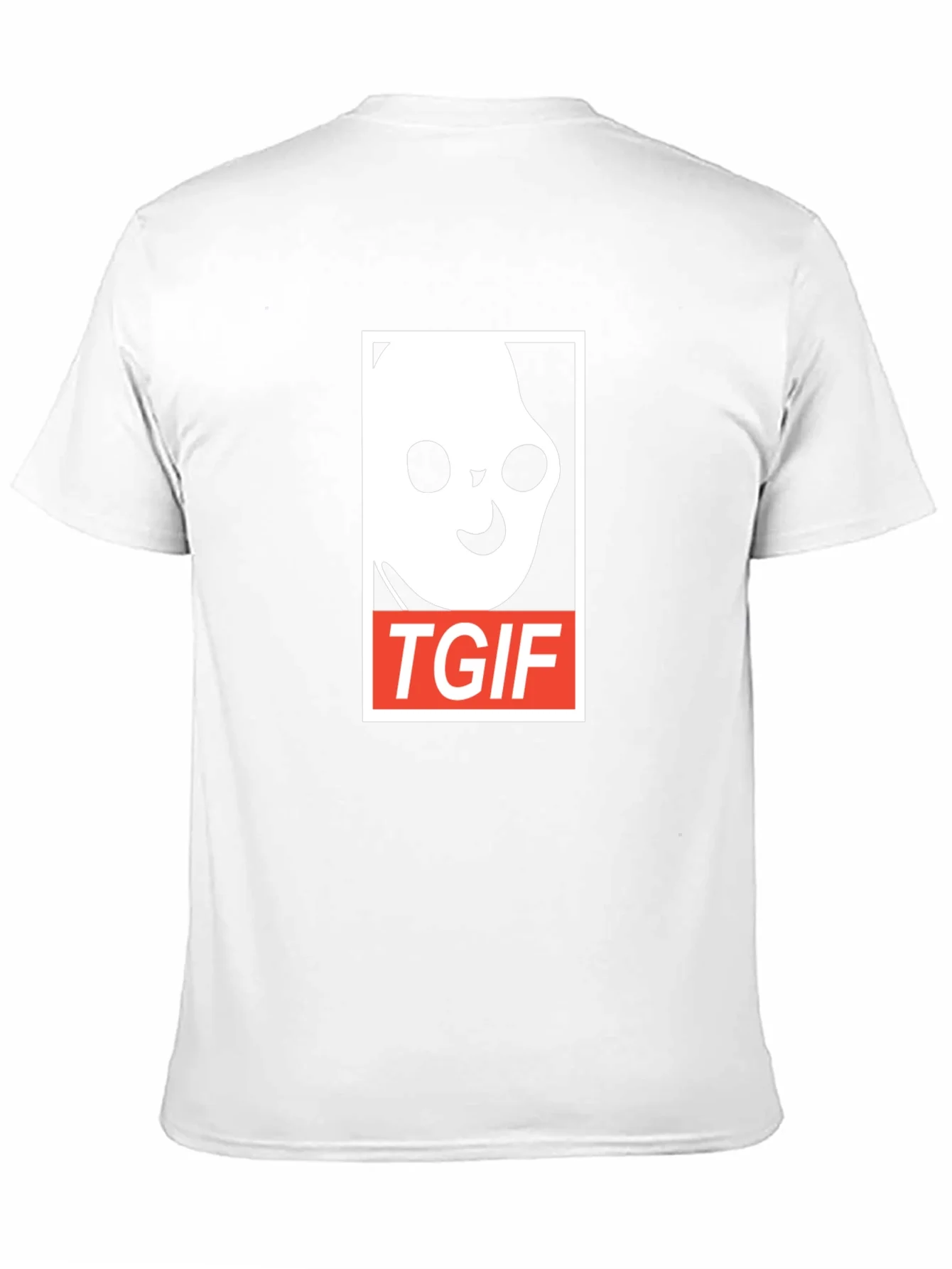 Rebbecca TGIF Ghost Graphic Tee - Soft Cotton Blend