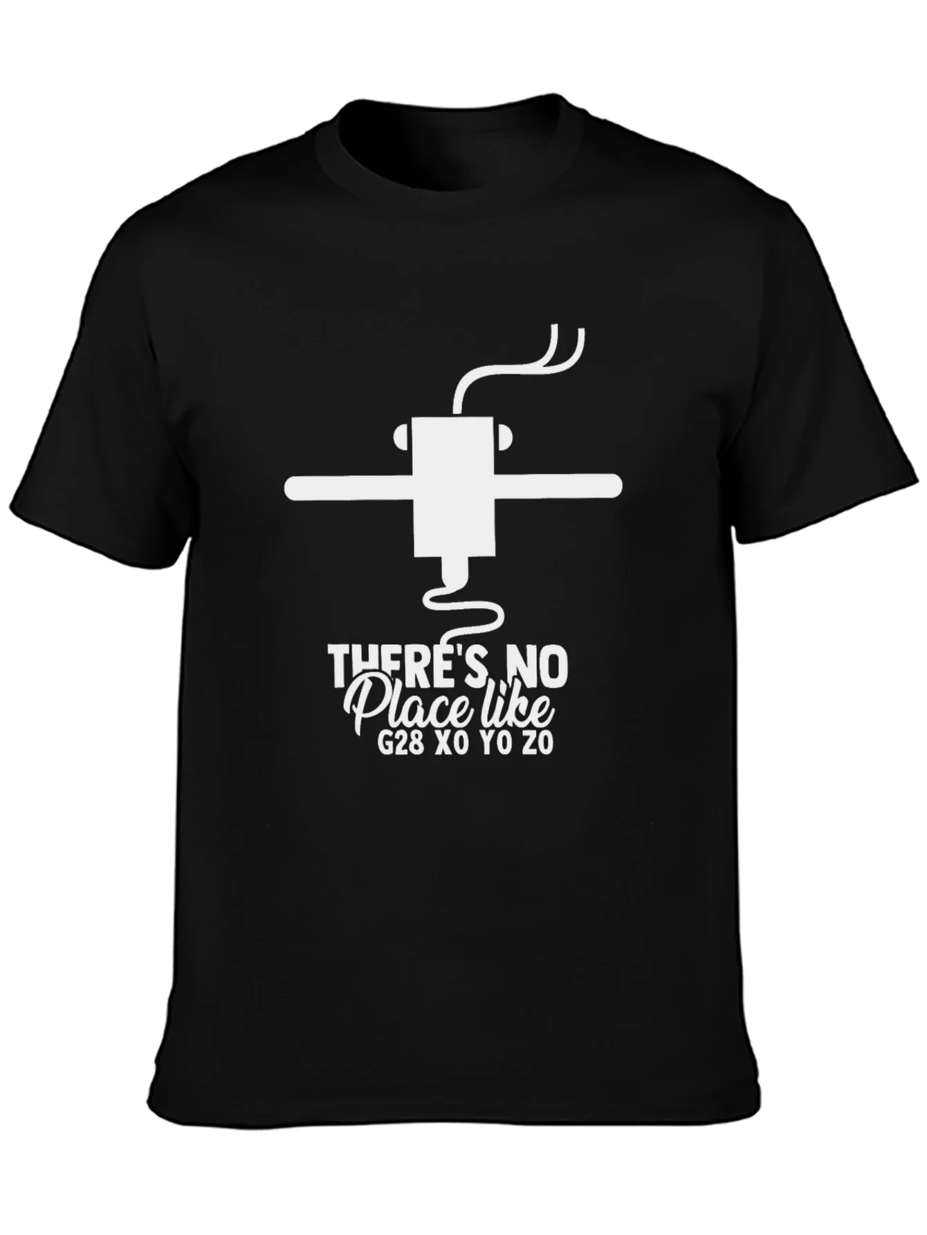 Rebbecca Theres No Place Like G28 Funny CNC T-Shirt