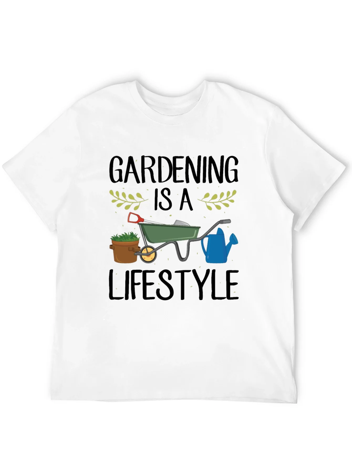 Camiseta Negra Gardening is a Lifestyle