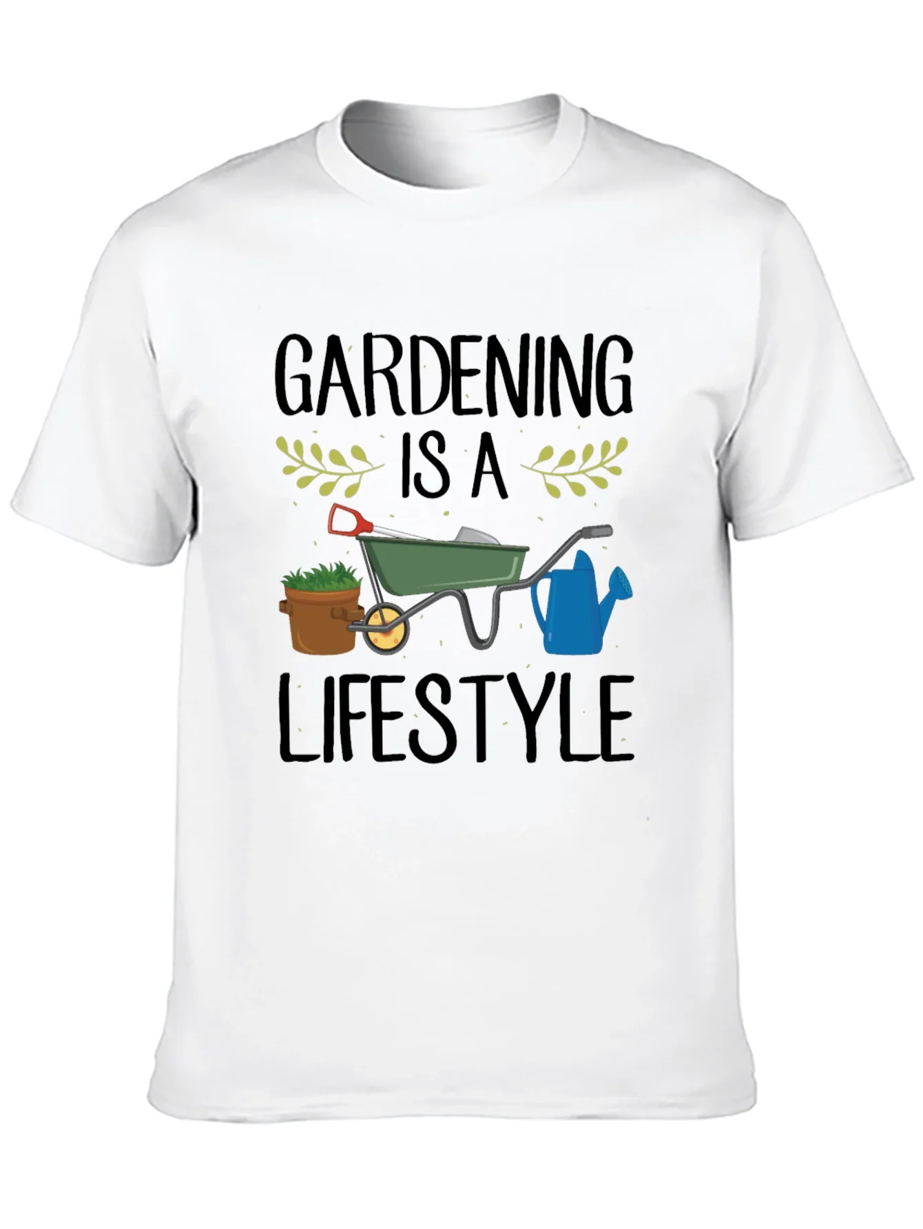 Camiseta Negra Gardening is a Lifestyle