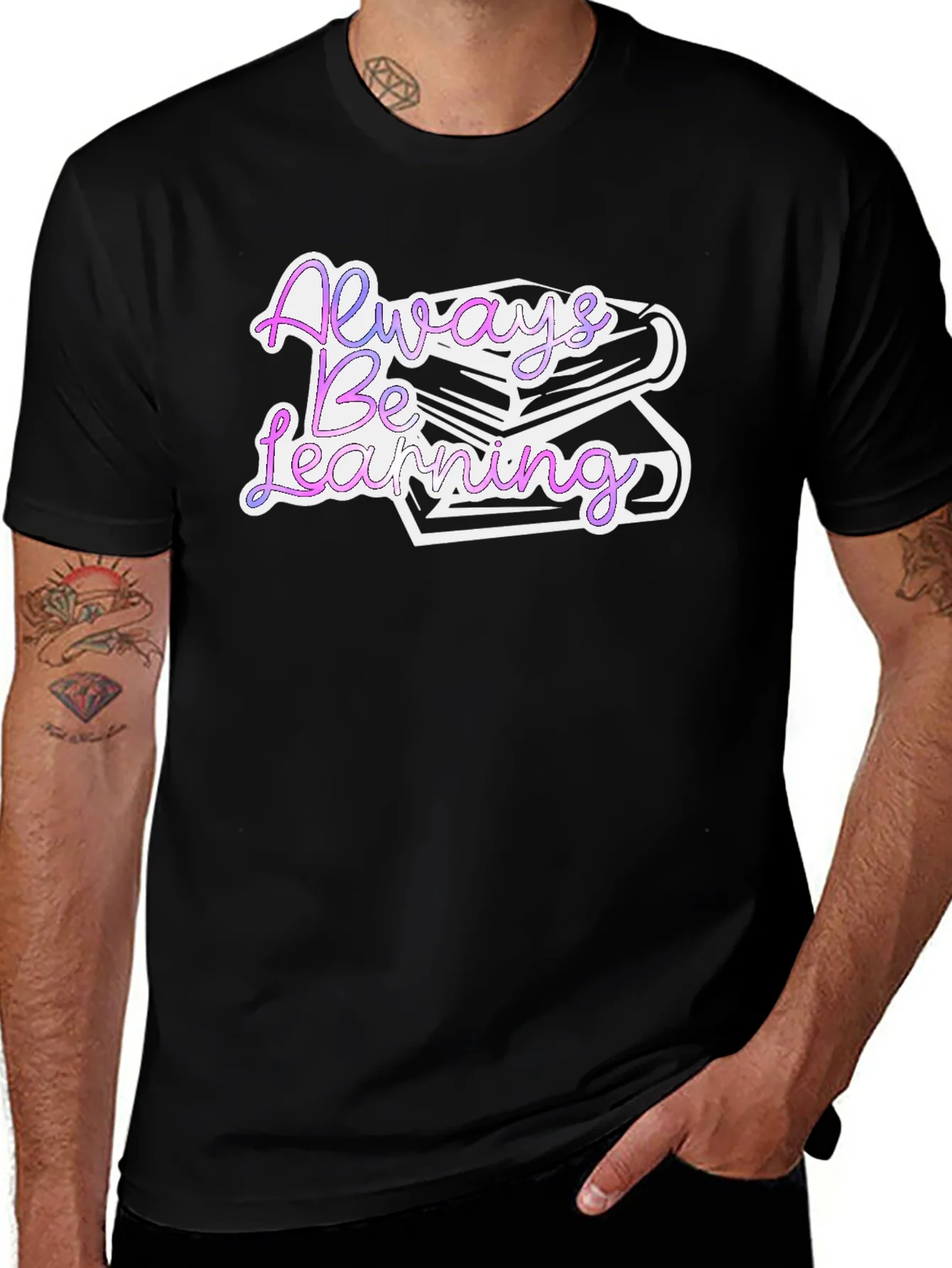 Rebbecca Always Be Learning Graphic T-Shirt
