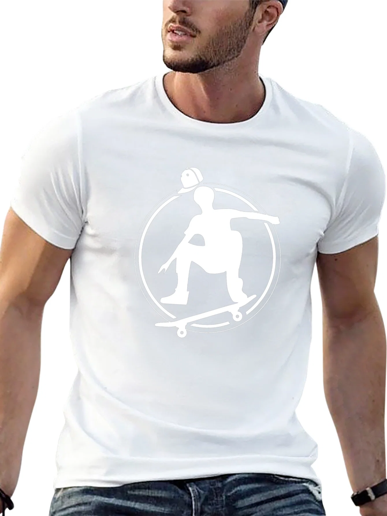 Rebbecca Skater T-Shirt - Cool Graphic Tee