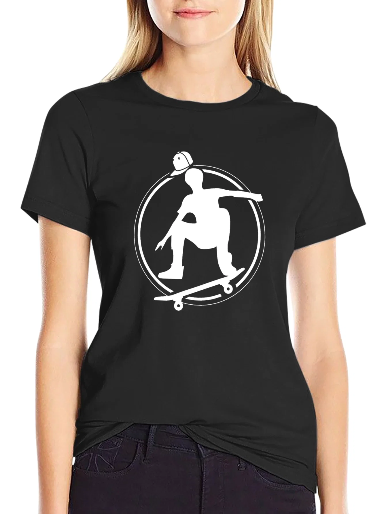 Rebbecca Skater T-Shirt - Cool Graphic Tee