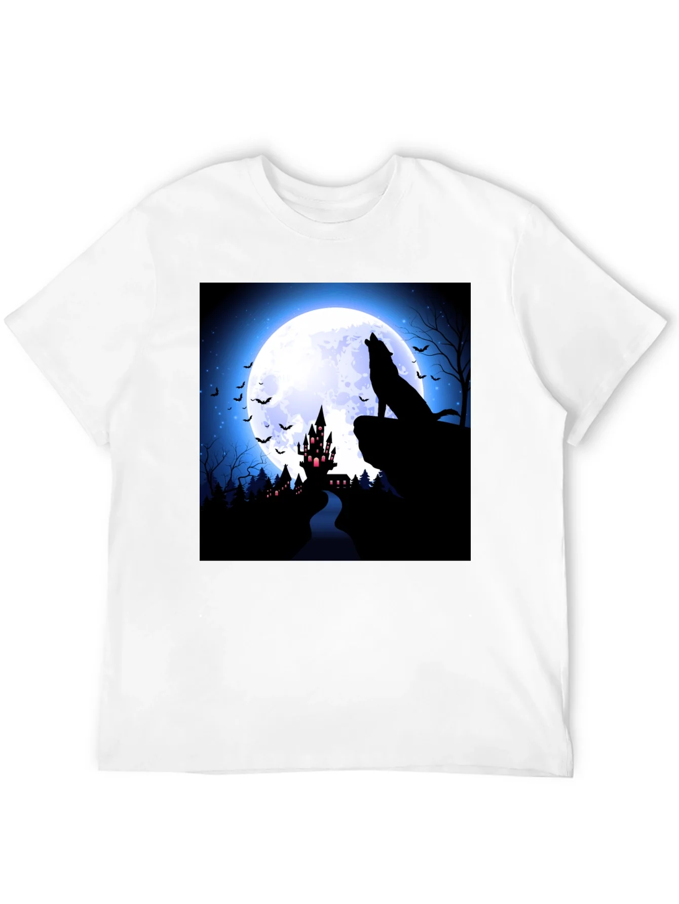 Rebbecca Halloween Wolf Moon T-Shirt