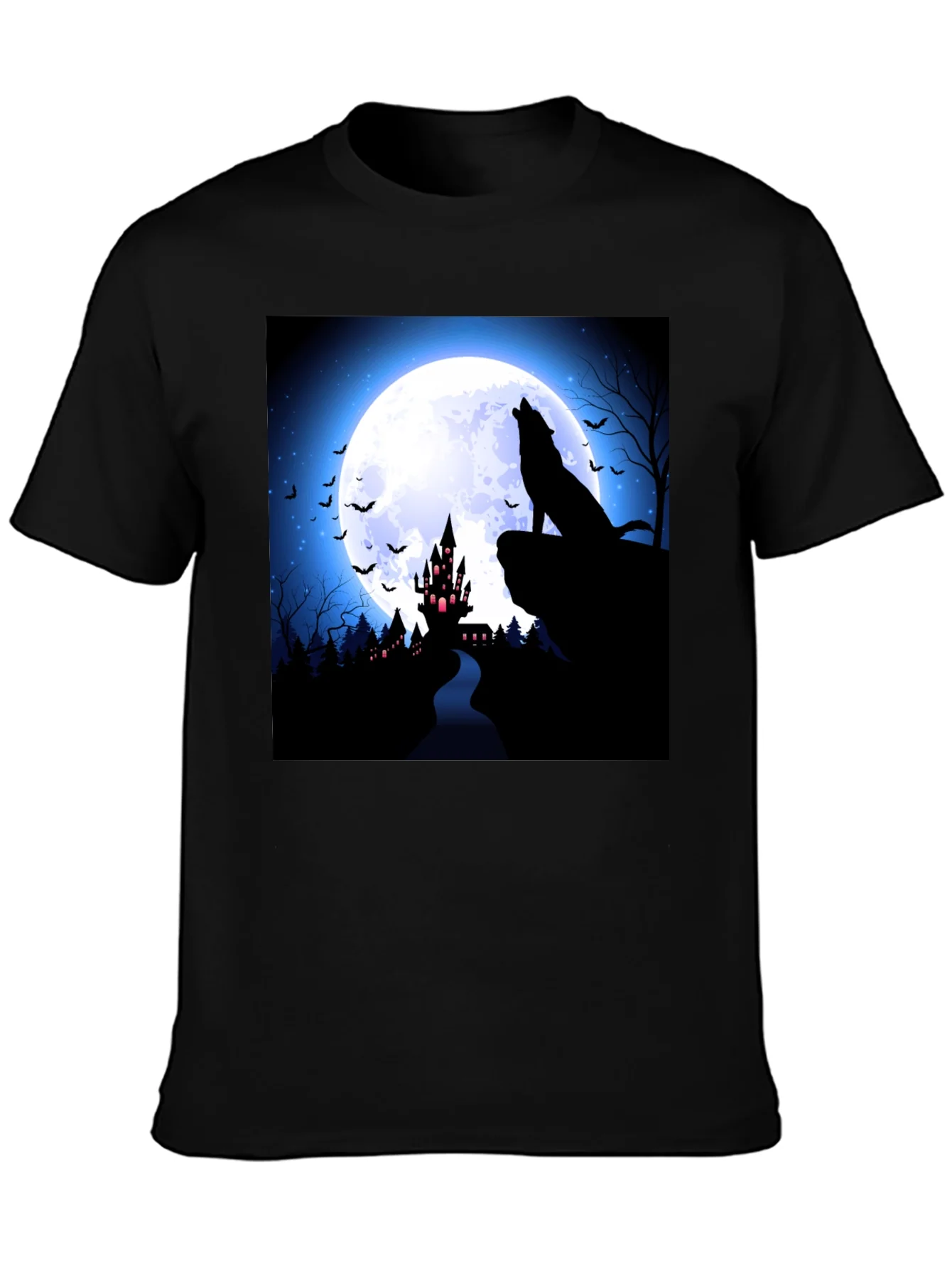 Rebbecca Halloween Wolf Moon T-Shirt