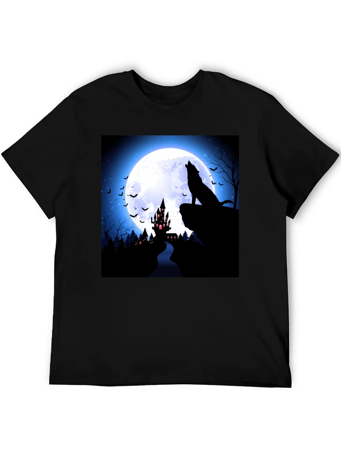 Rebbecca Halloween Wolf Moon T-Shirt