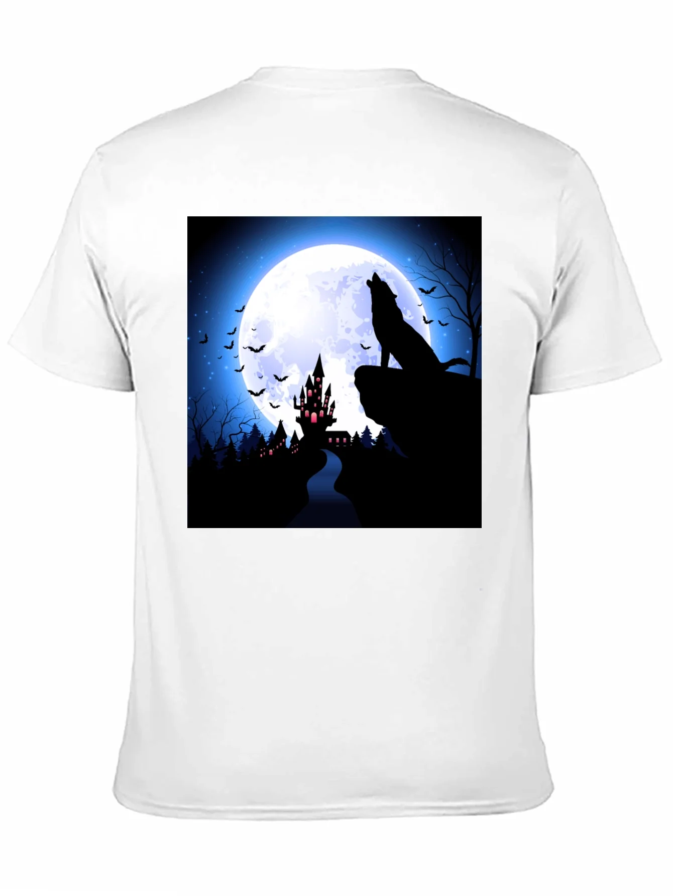 Rebbecca Halloween Wolf Moon T-Shirt