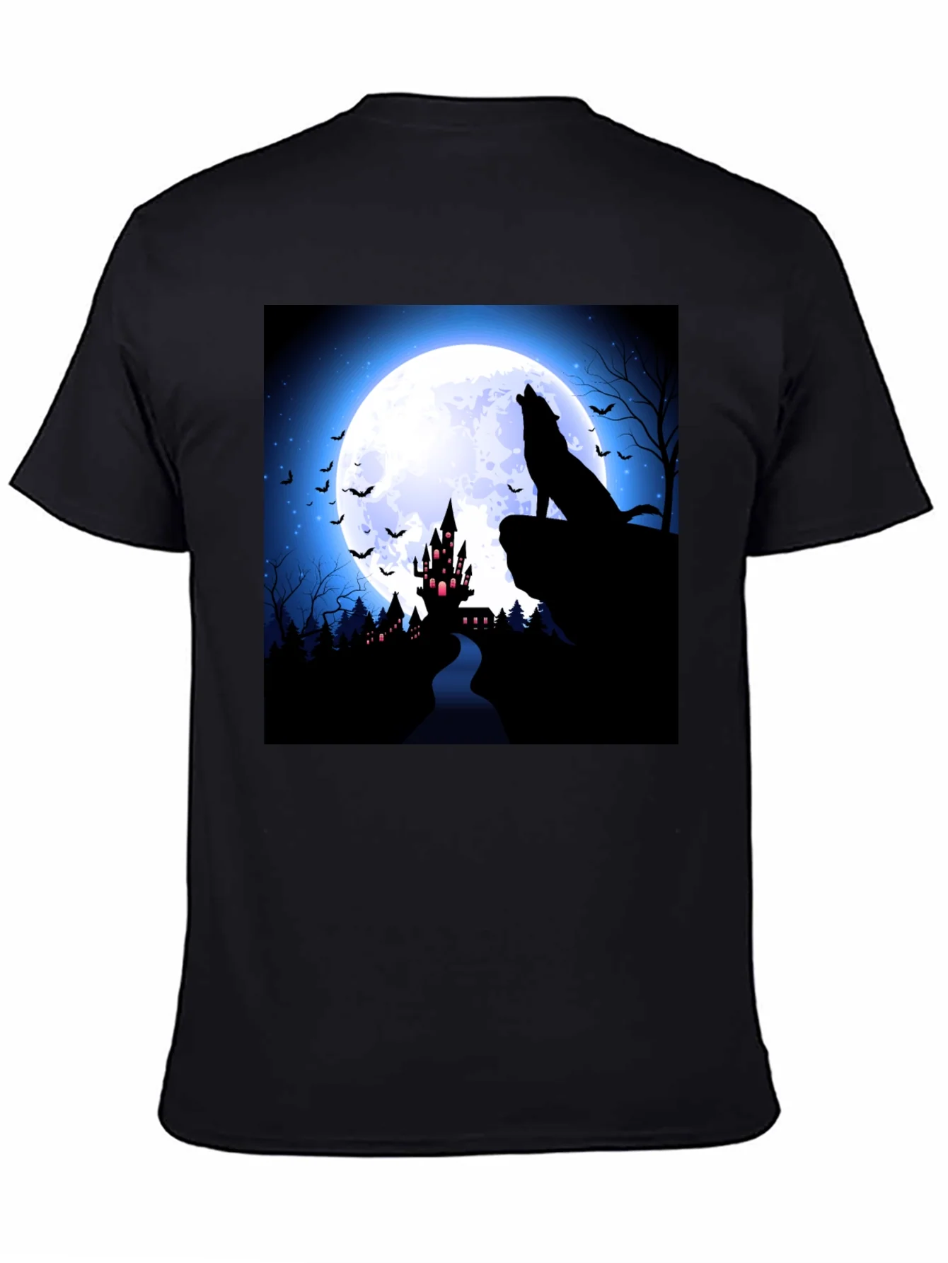 Rebbecca Halloween Wolf Moon T-Shirt