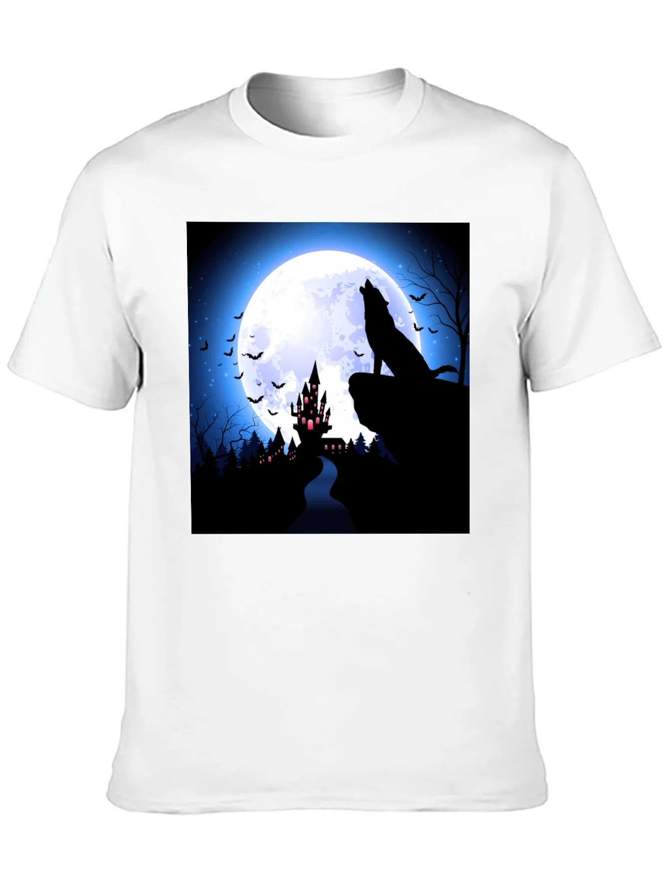 Rebbecca Halloween Wolf Moon T-Shirt
