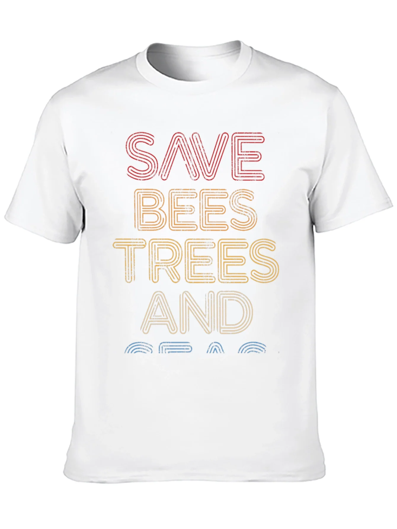 Camiseta Salva Abejas ¨¢rboles y Oc¨¦anos