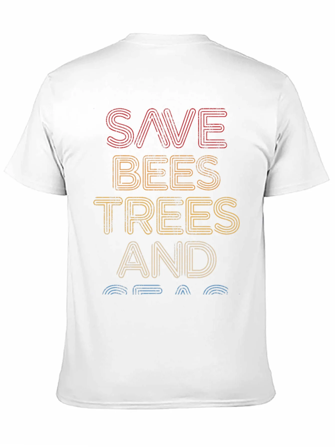 Camiseta Salva Abejas ¨¢rboles y Oc¨¦anos