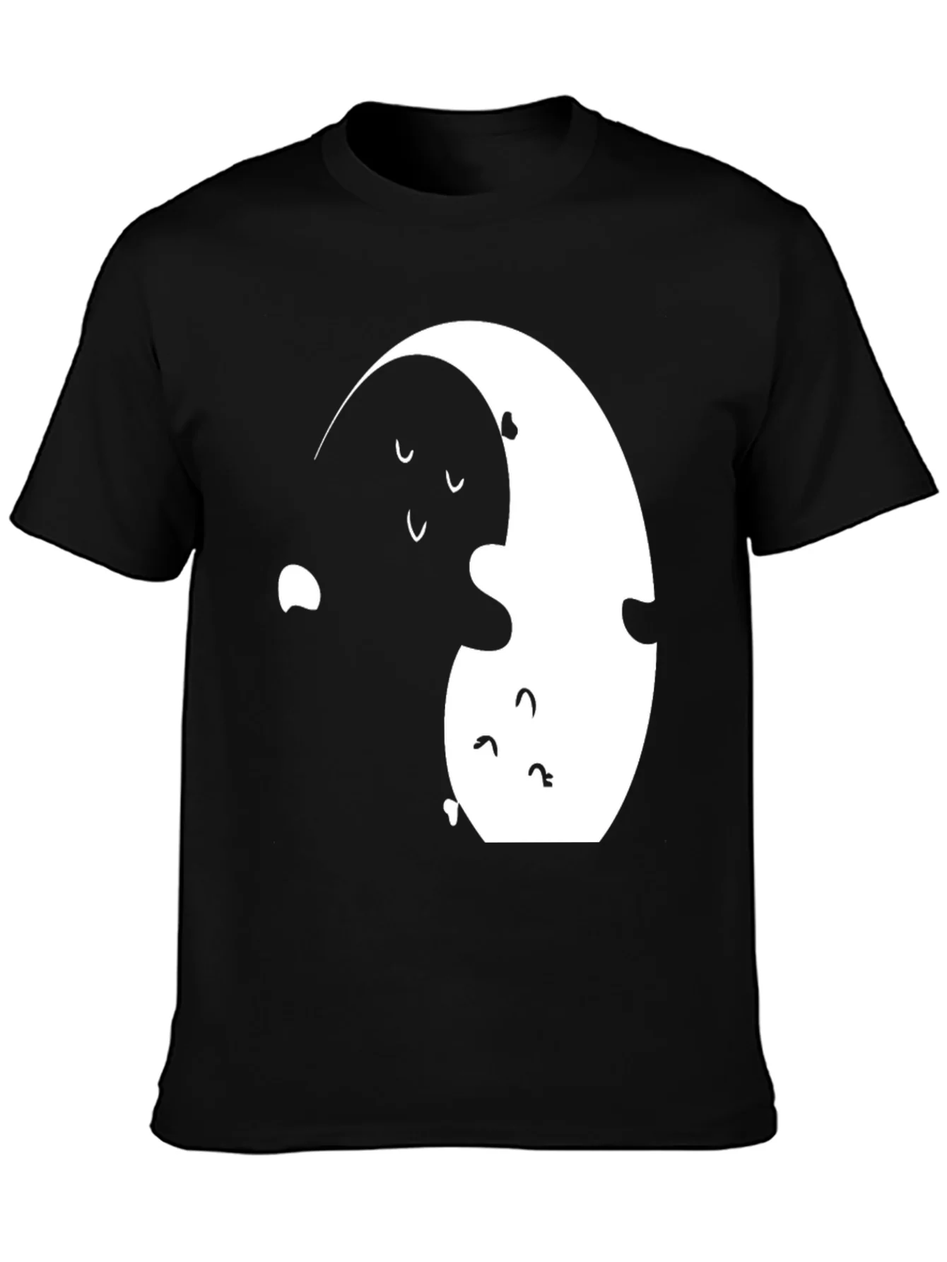 Camiseta Yin Yang de Fantasmas