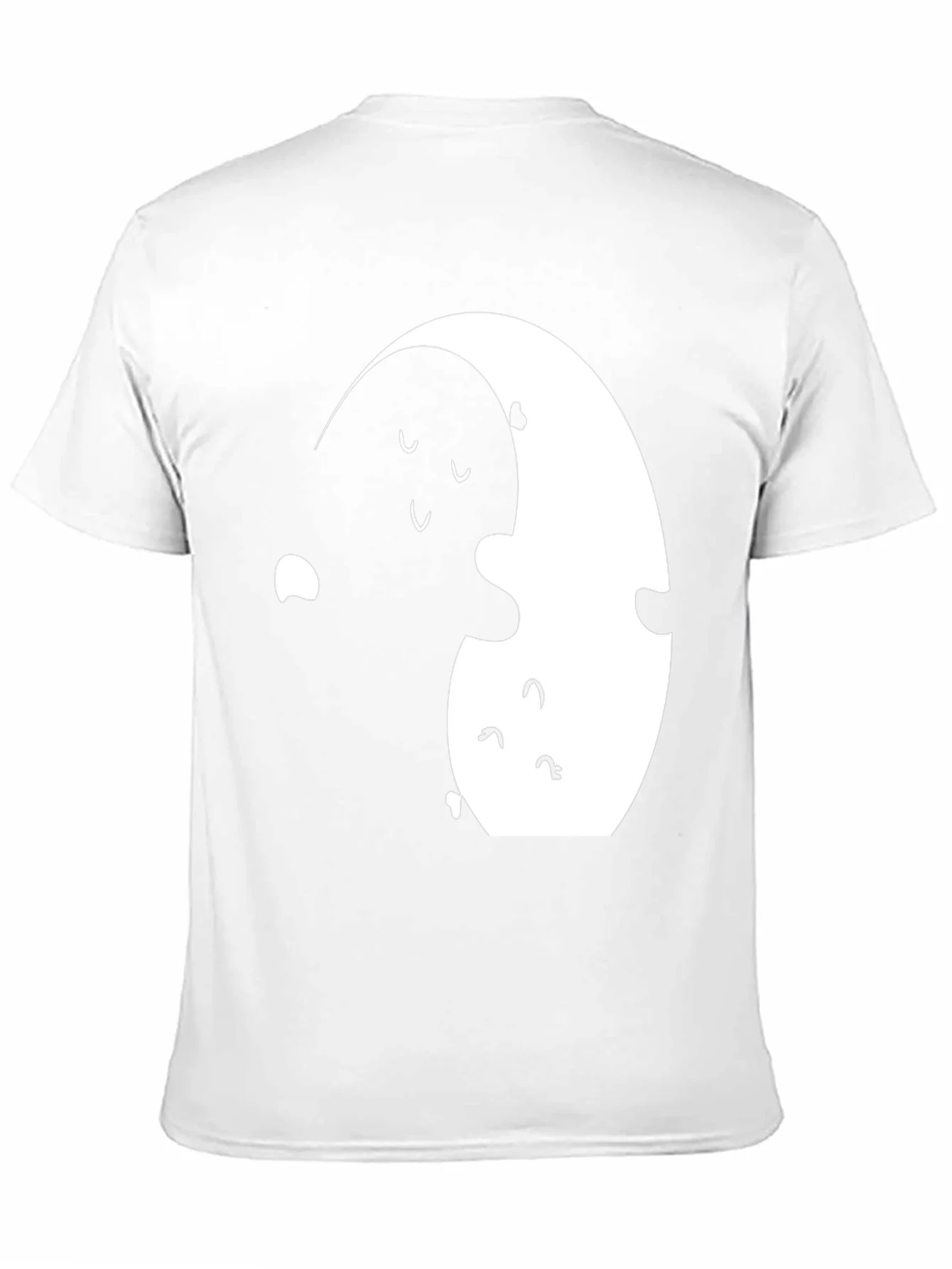 Camiseta Yin Yang de Fantasmas
