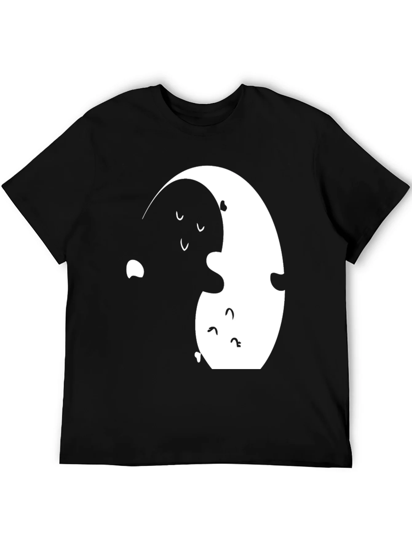 Camiseta Yin Yang de Fantasmas