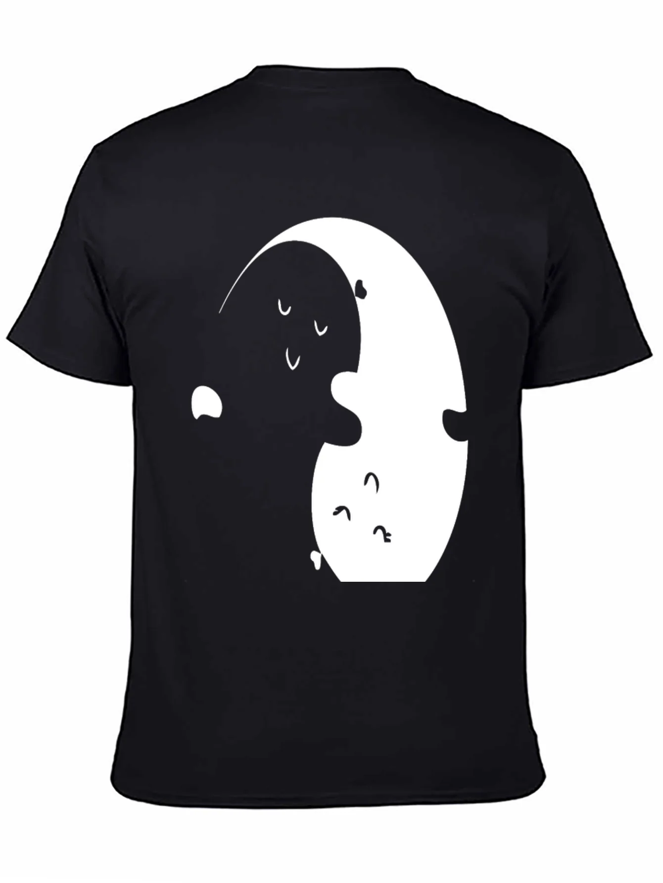 Camiseta Yin Yang de Fantasmas