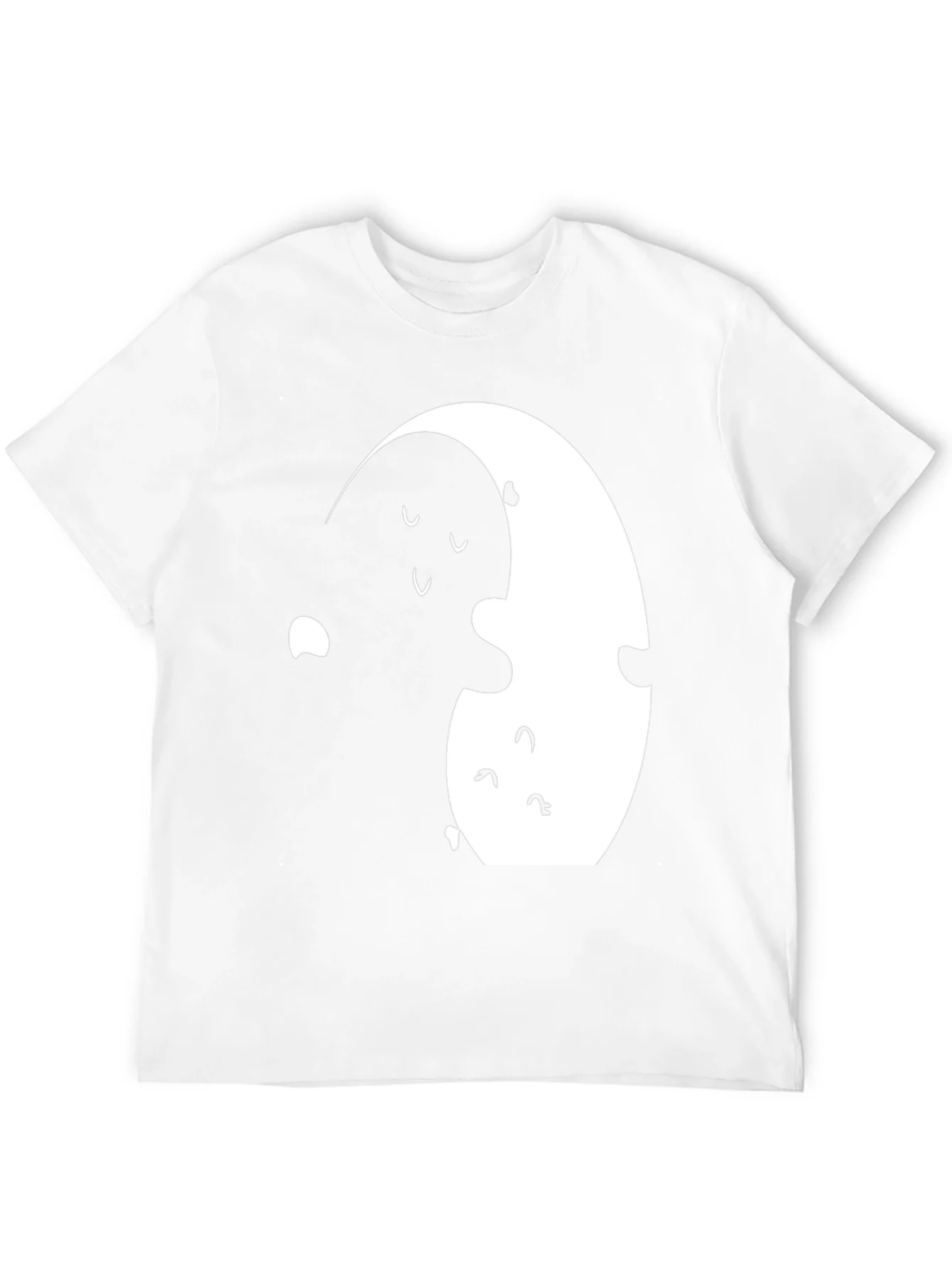 Camiseta Yin Yang de Fantasmas